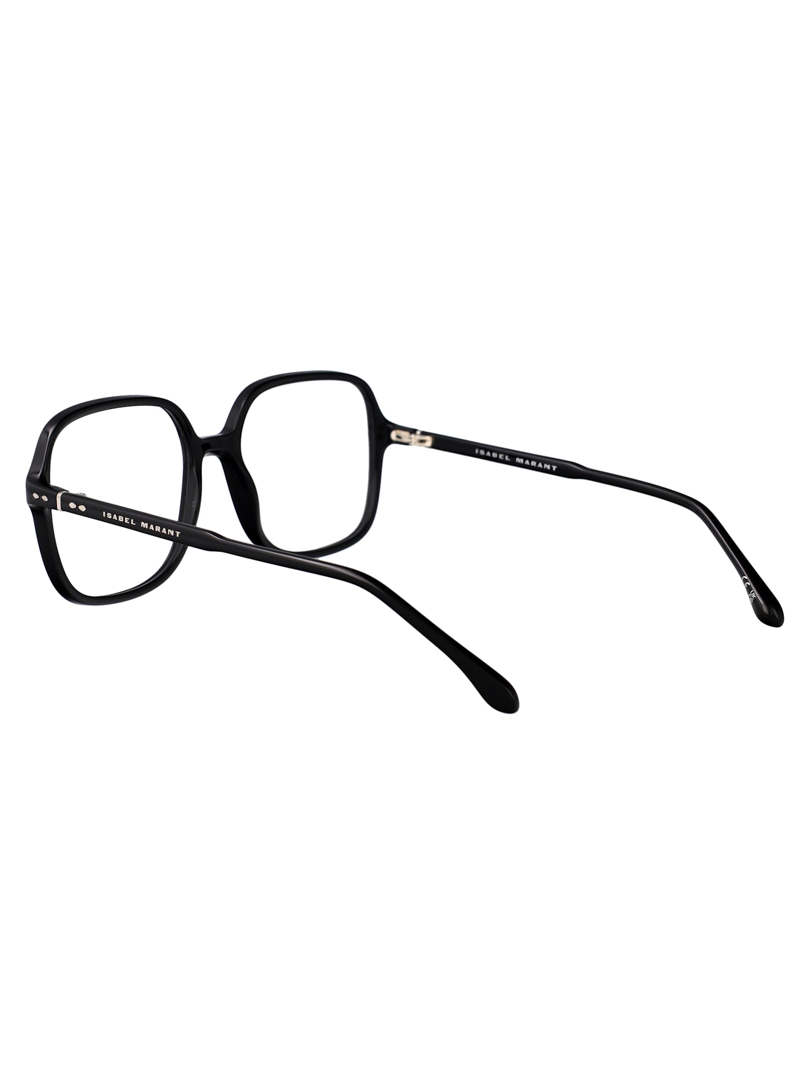 Isabel Marant Geometric Frame Plain Mirror In Black