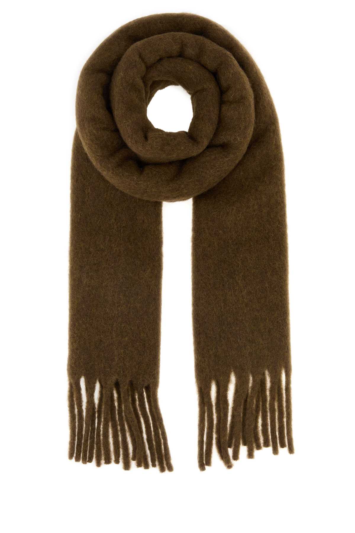 Ami Alexandre Mattiussi Ami Paris Scarves And Foulards In Brown