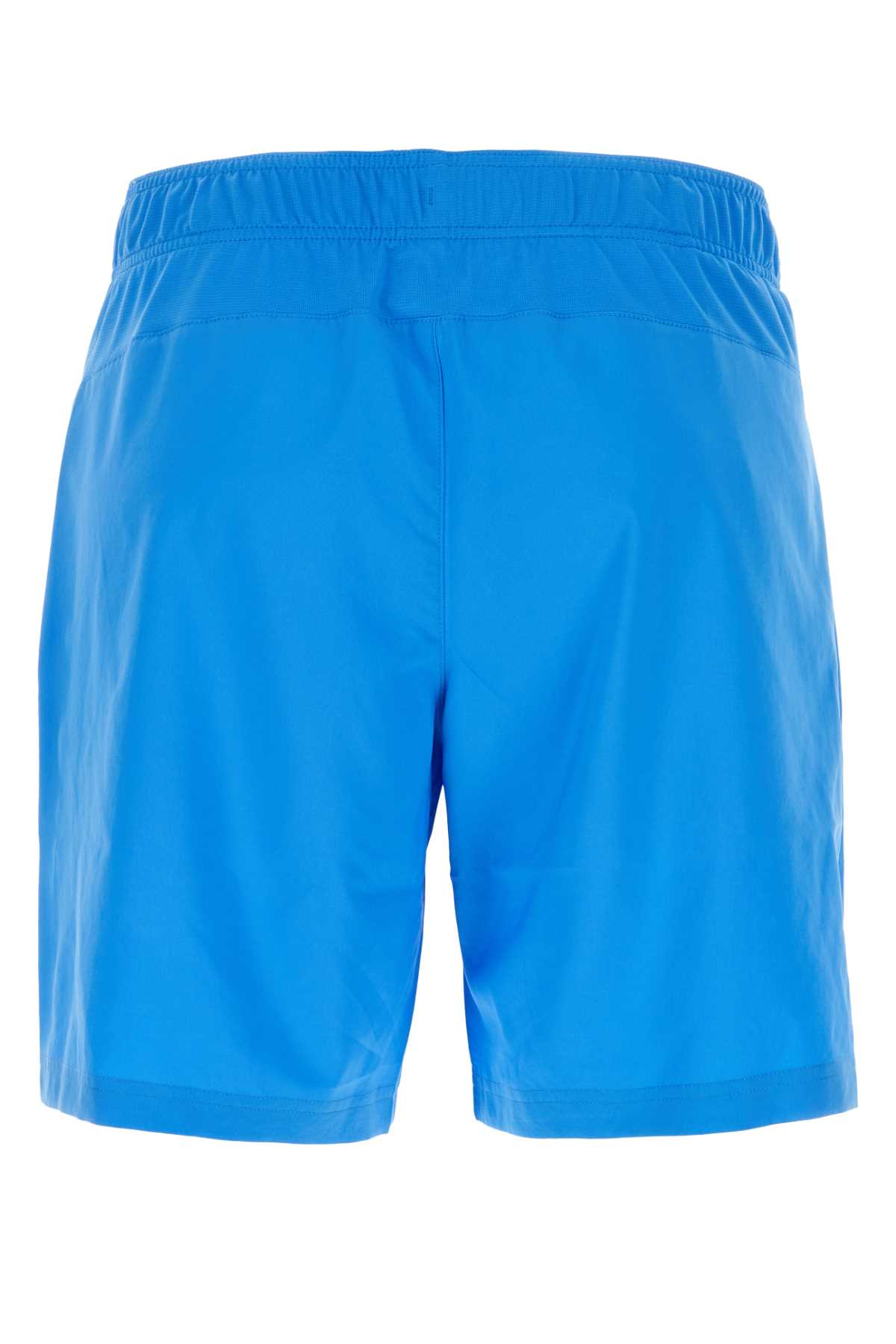 Shop The North Face Turquoise Polyester 24/7 Bermuda Shorts In Lightblue