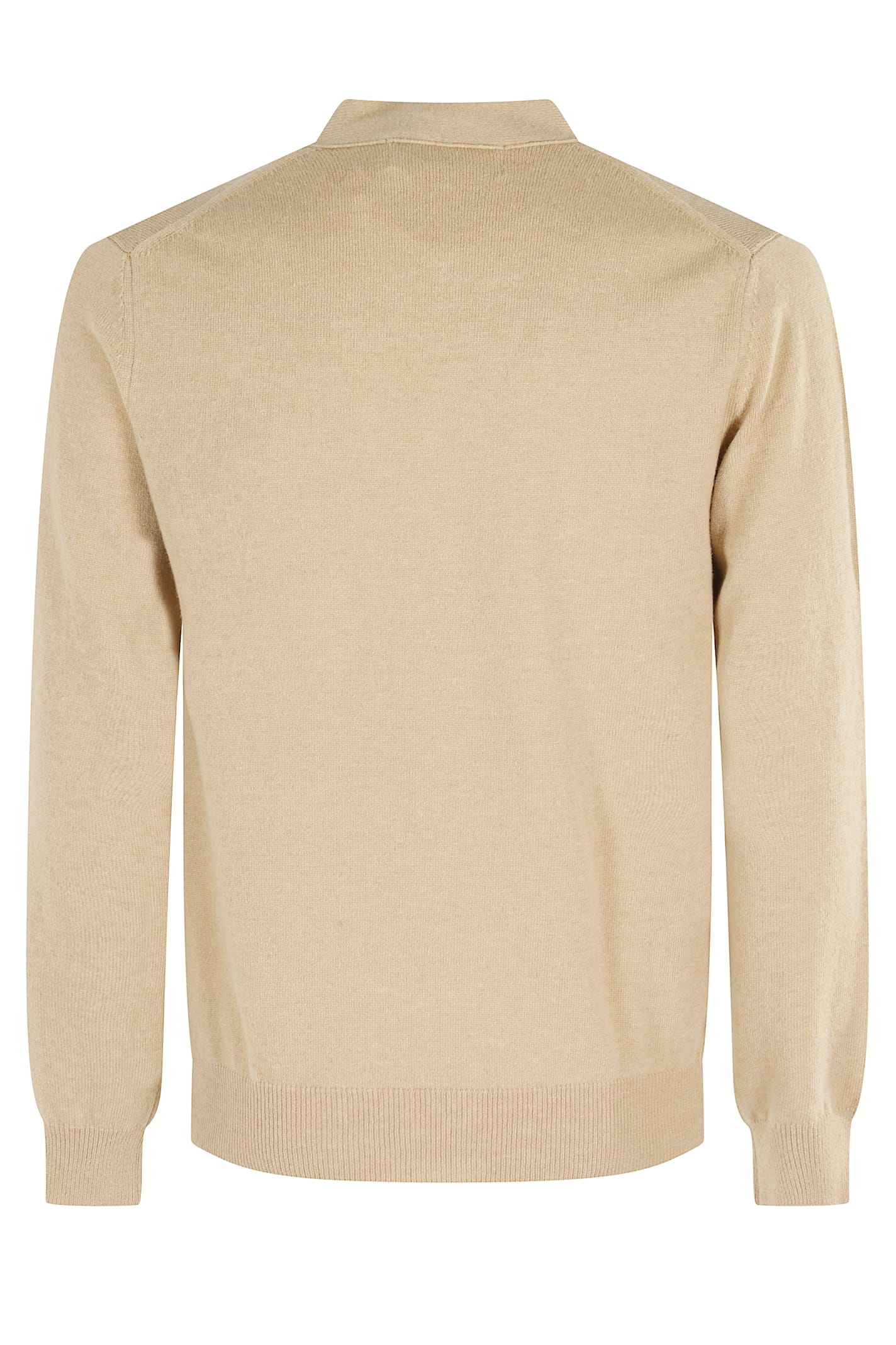 Comme Des Garçons Play Sweater Gold Emblem Black Heart In Neutral