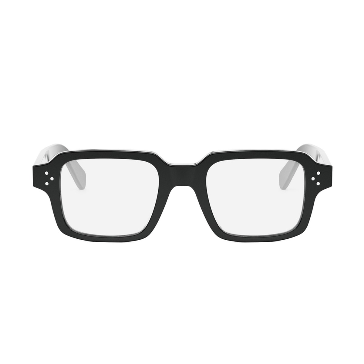 Shop Celine Cl50144u Bold 3 Dots Hd 001 Glasses In Nero