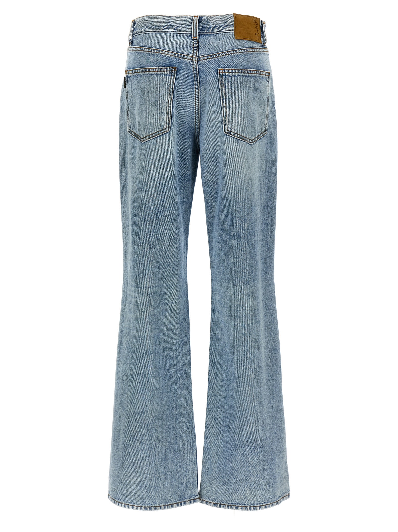 Shop Haikure Korea Jeans In Light Blue