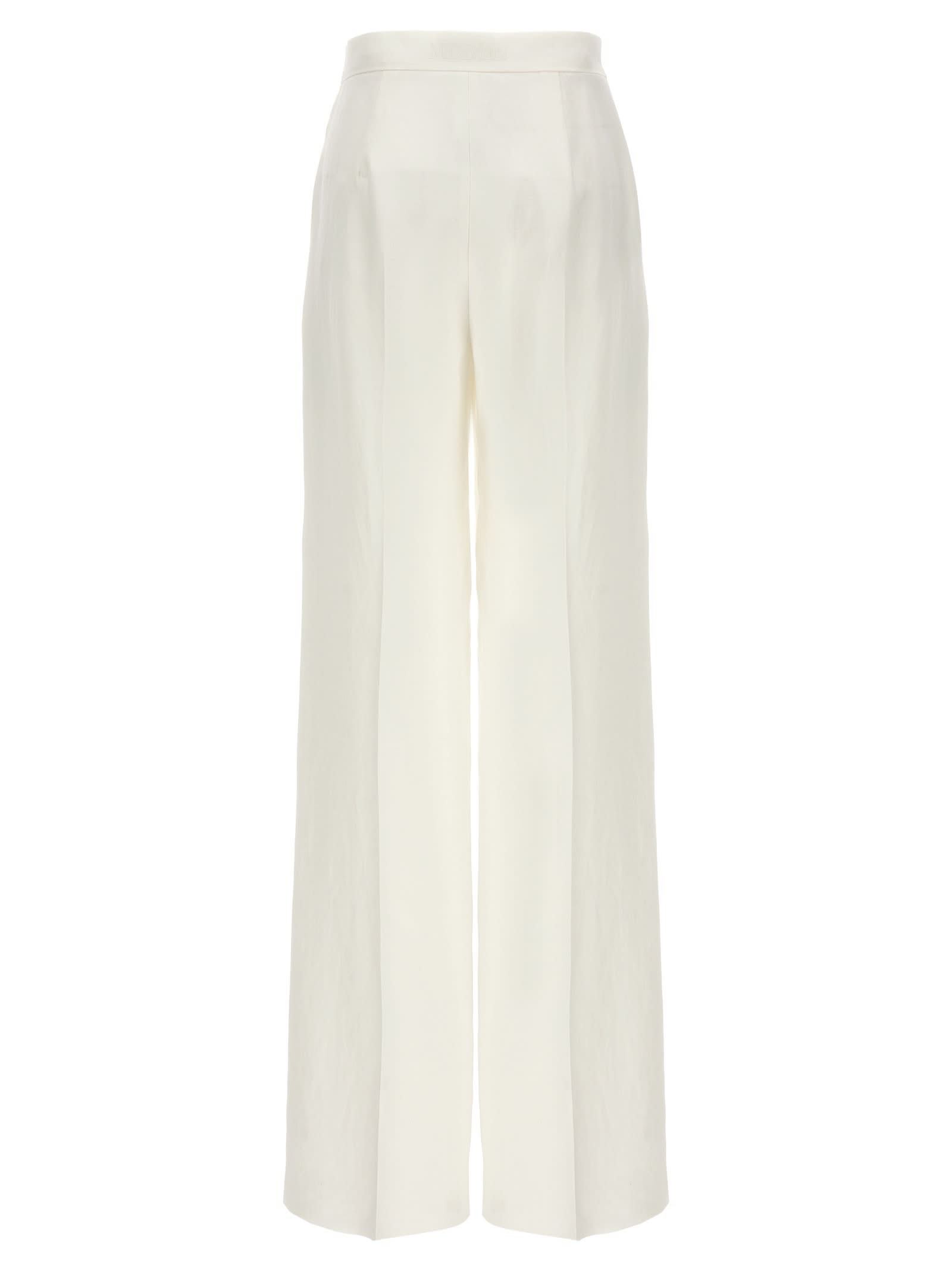 Shop Max Mara Hangar Pants In White