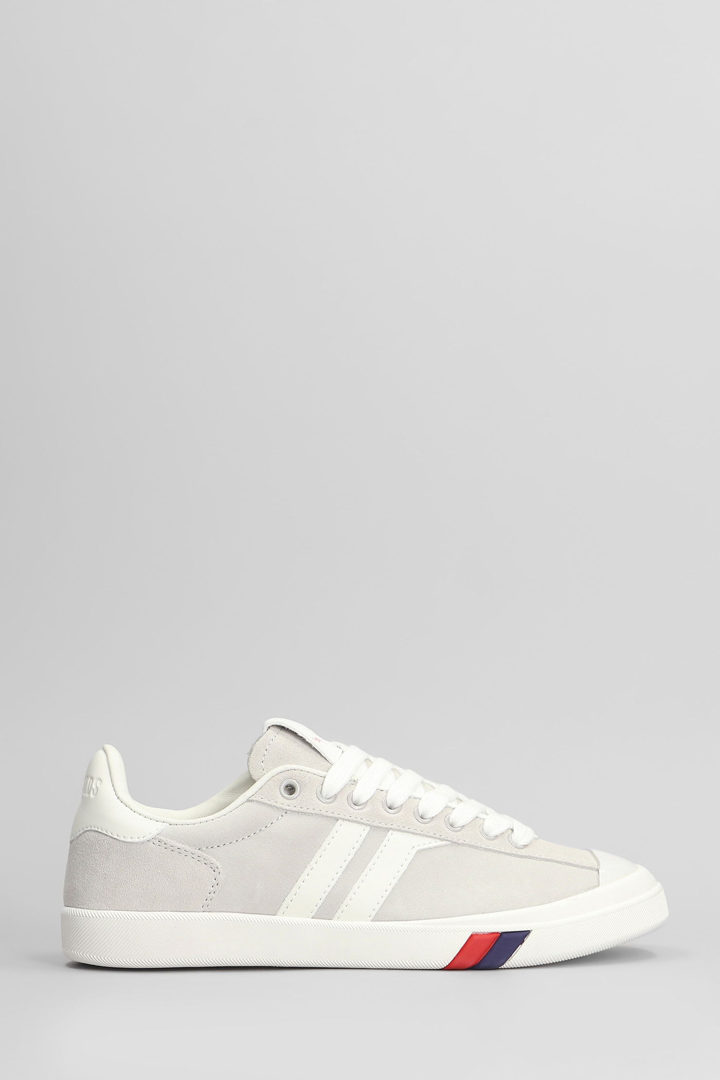 Court Ace Sneakers In Grey Suede