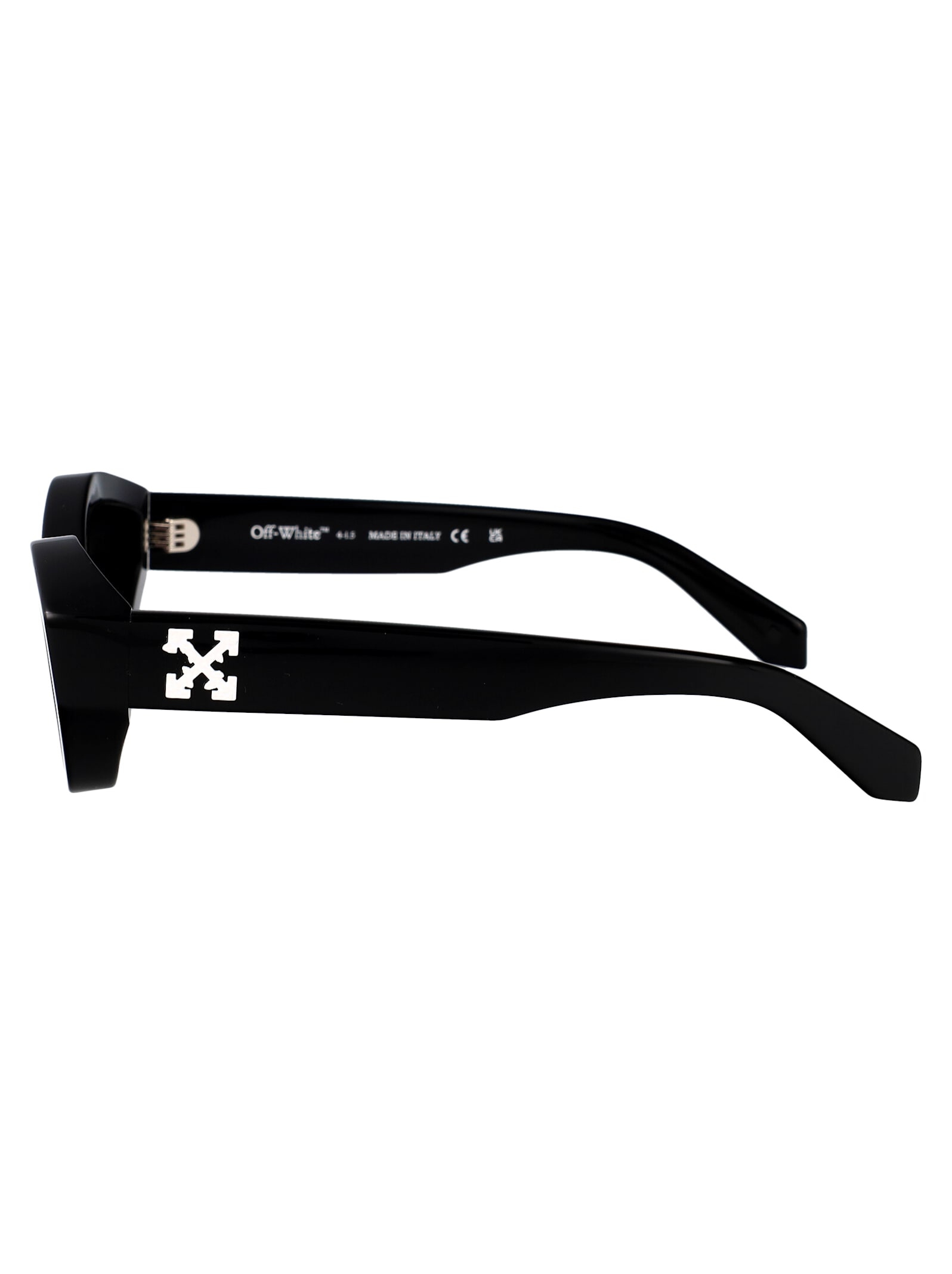 Off-white Hilo Sunglasses In Black Dark Grey