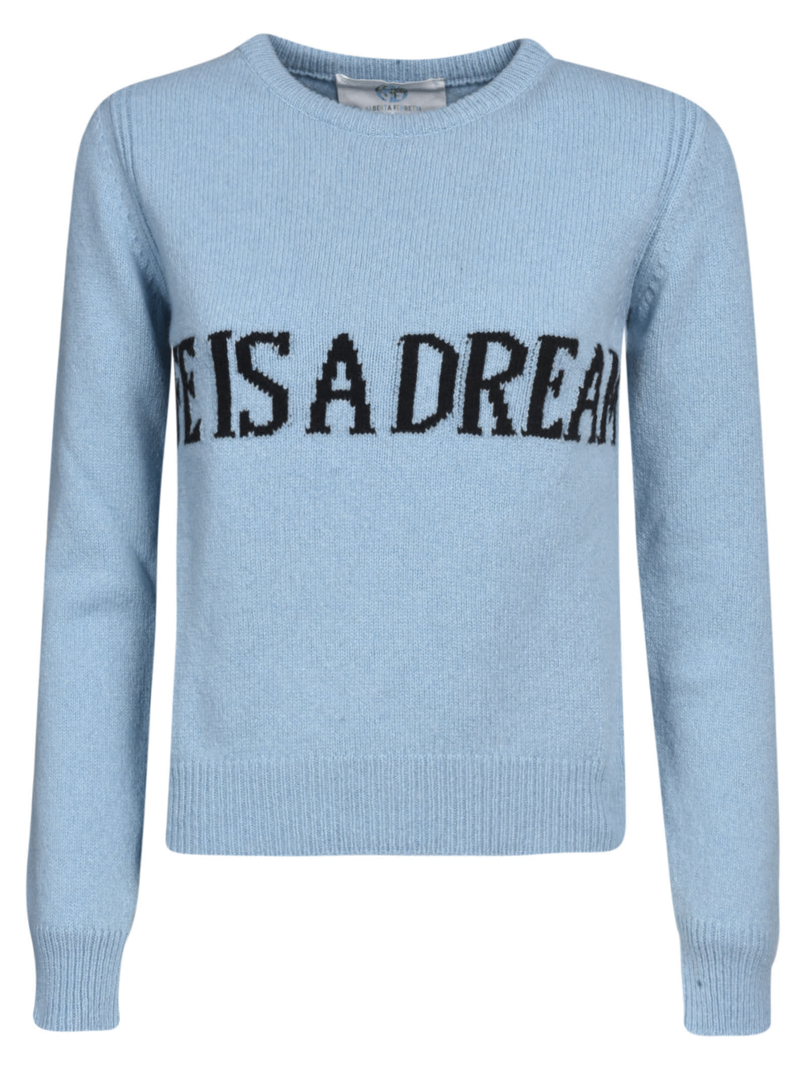 Alberta Ferretti Life Is Dream Cropped Sweater