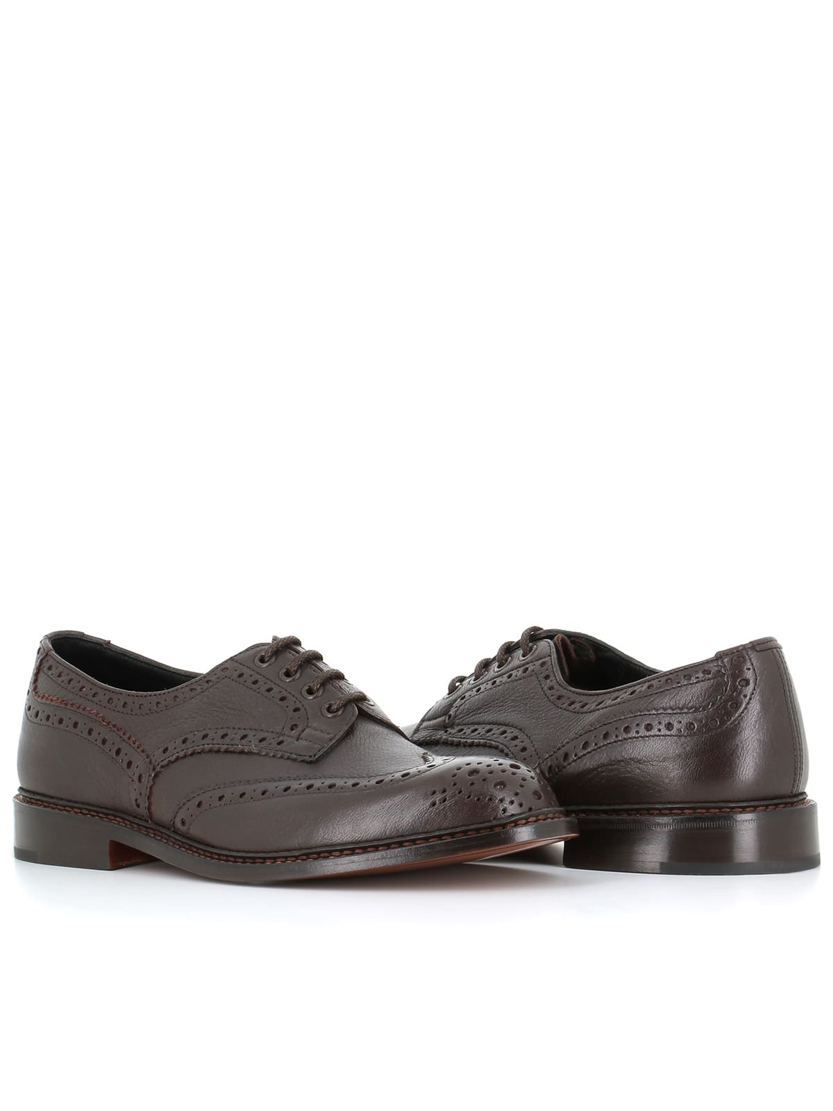 Shop Tricker's Brogues Bourton In Brown