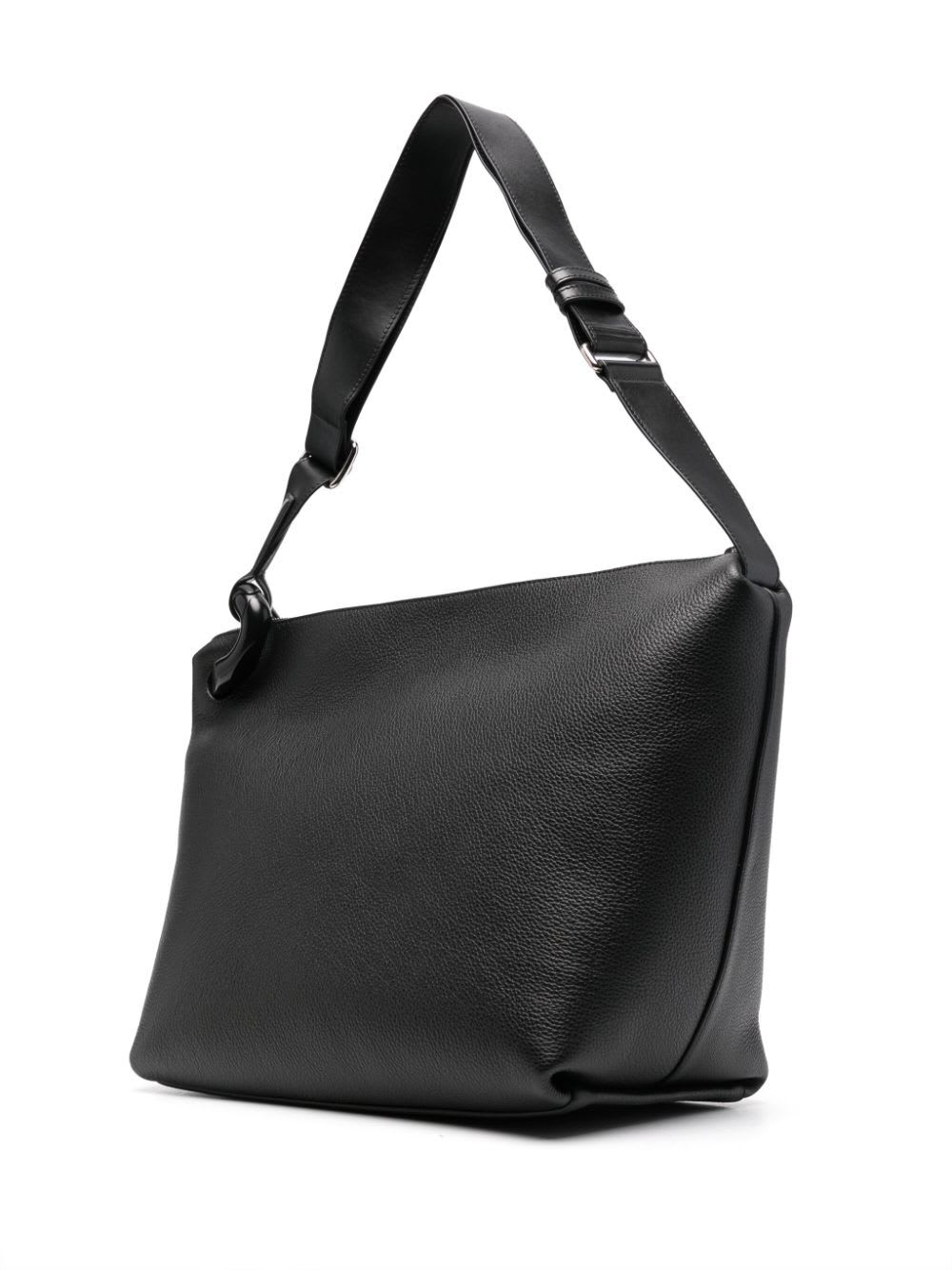 Shop Jw Anderson The Jwa Corner Crossbody Bag In Black