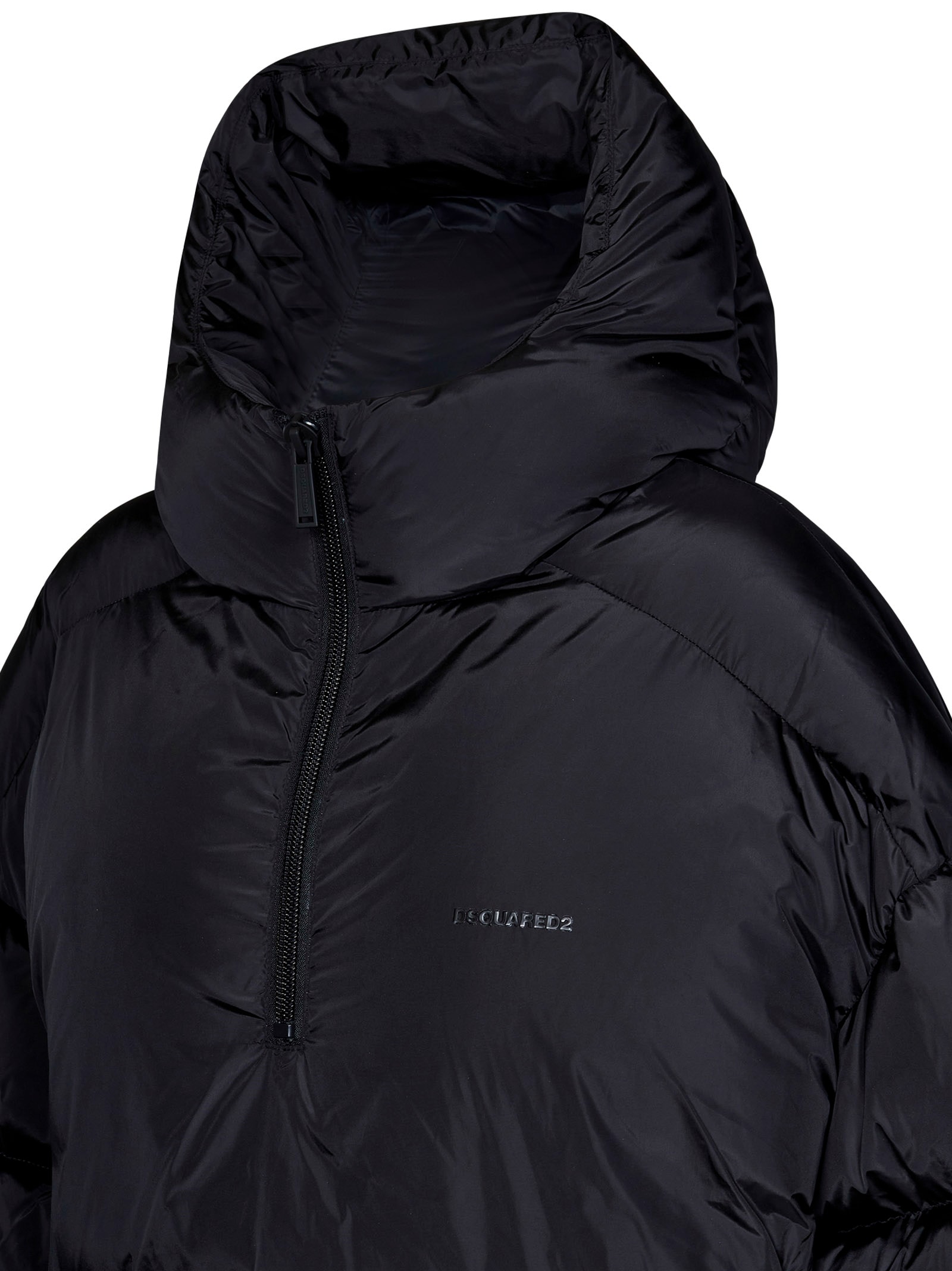 Shop Dsquared2 Down Jacket In Black