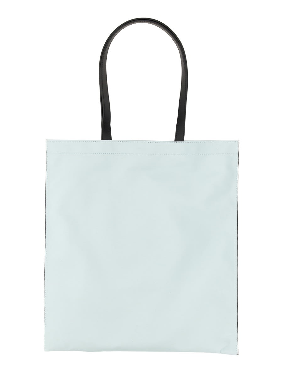 Moschino Hawaiian Print Tote Bag In Azure