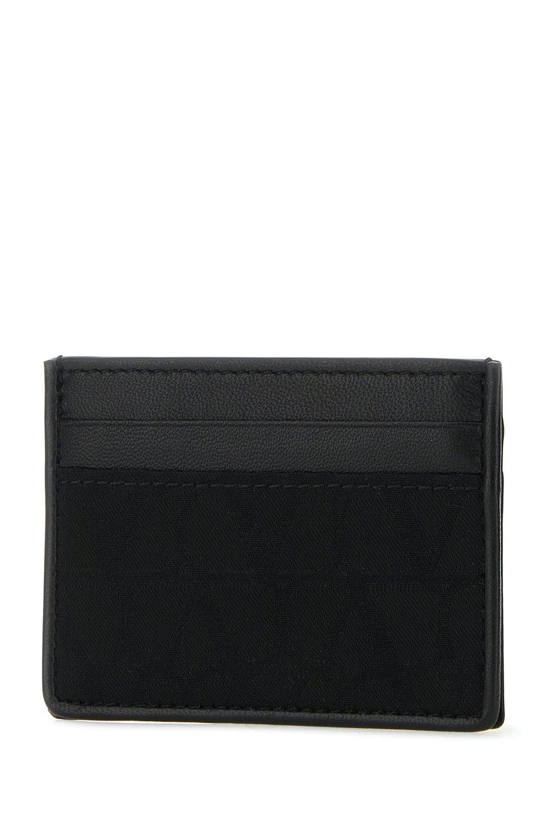 Shop Valentino Toile Iconographe Card Case In Black