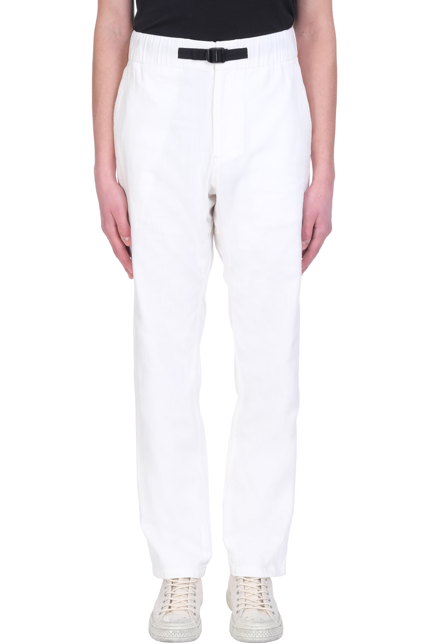 A.P.C. Youri Pants In White Cotton