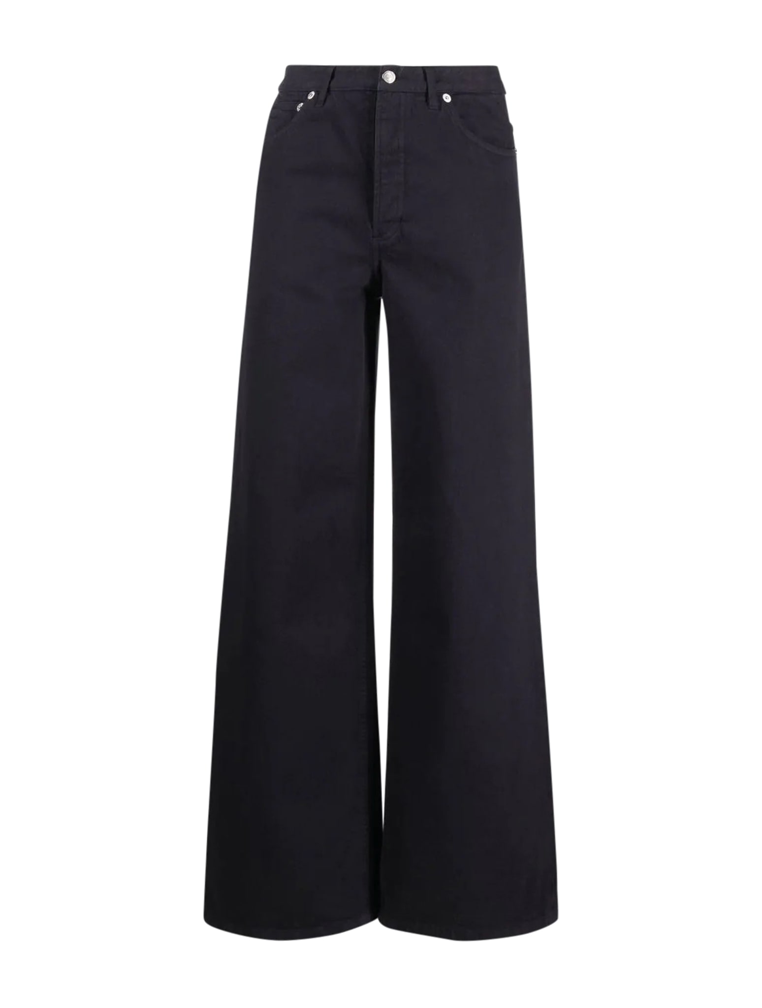 Apc Navy Elisabeth Jeans In Iak Dark Navy