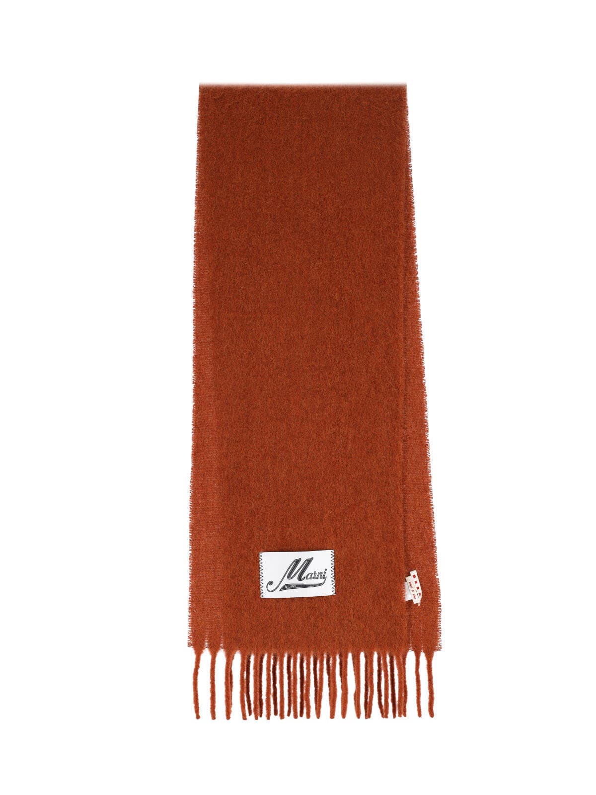 Marni Scarf With Stylish Fringed Edges