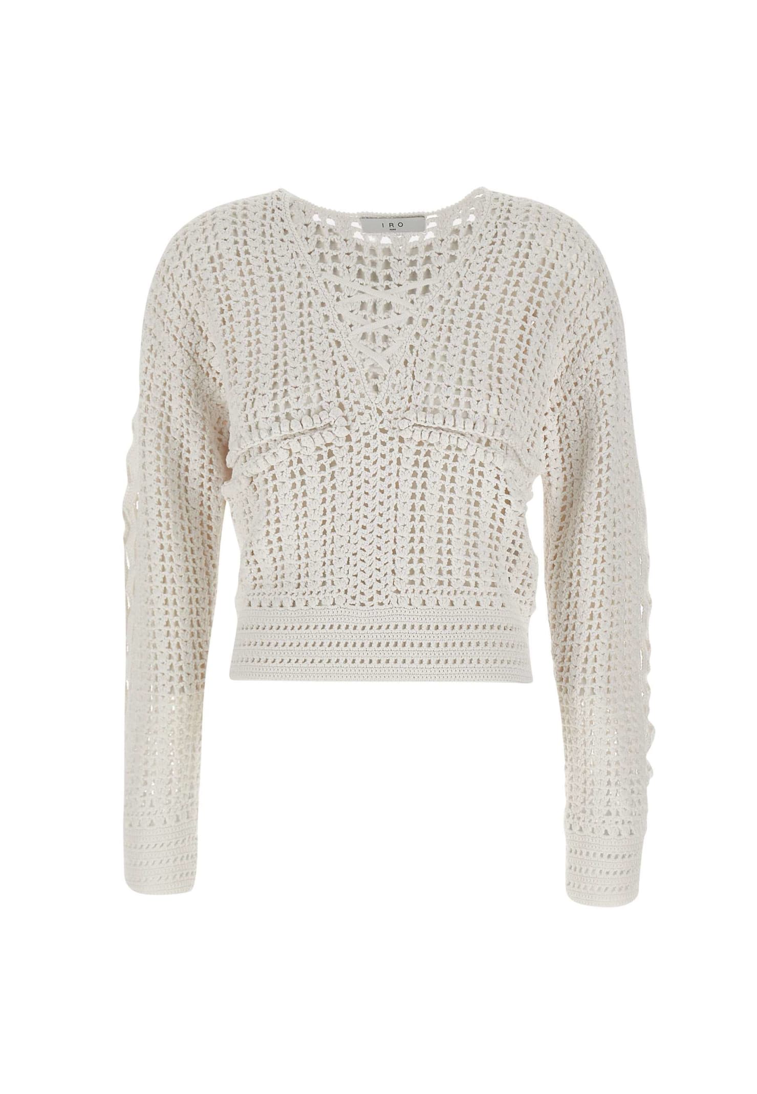 Shop Iro Kettie Sweater In White