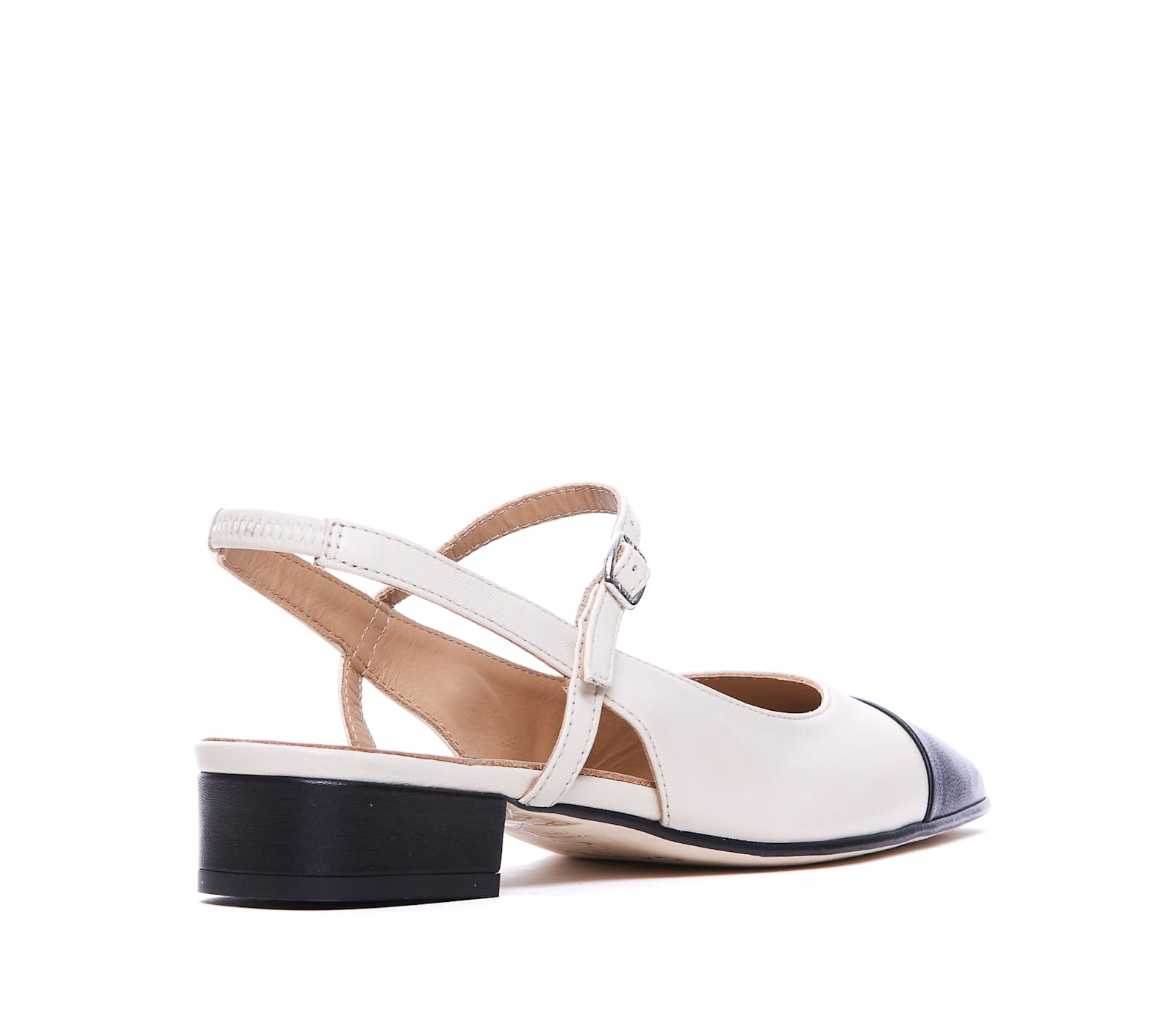 Carel Oceano Slingback In White