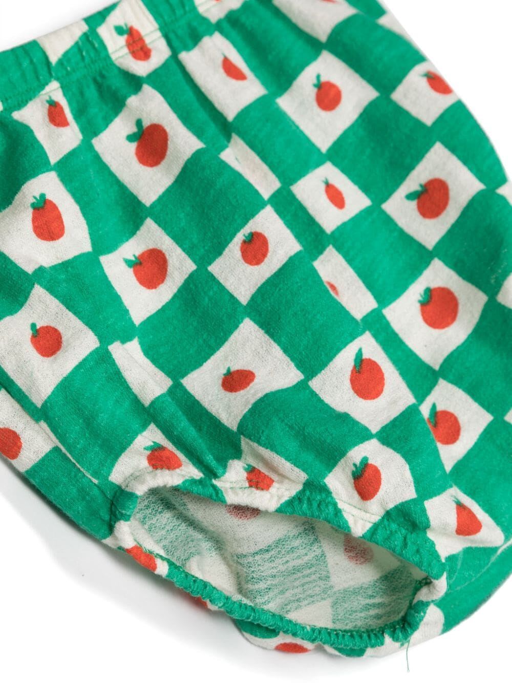 Shop Bobo Choses Baby Tomato All Over Bloomer In Off White