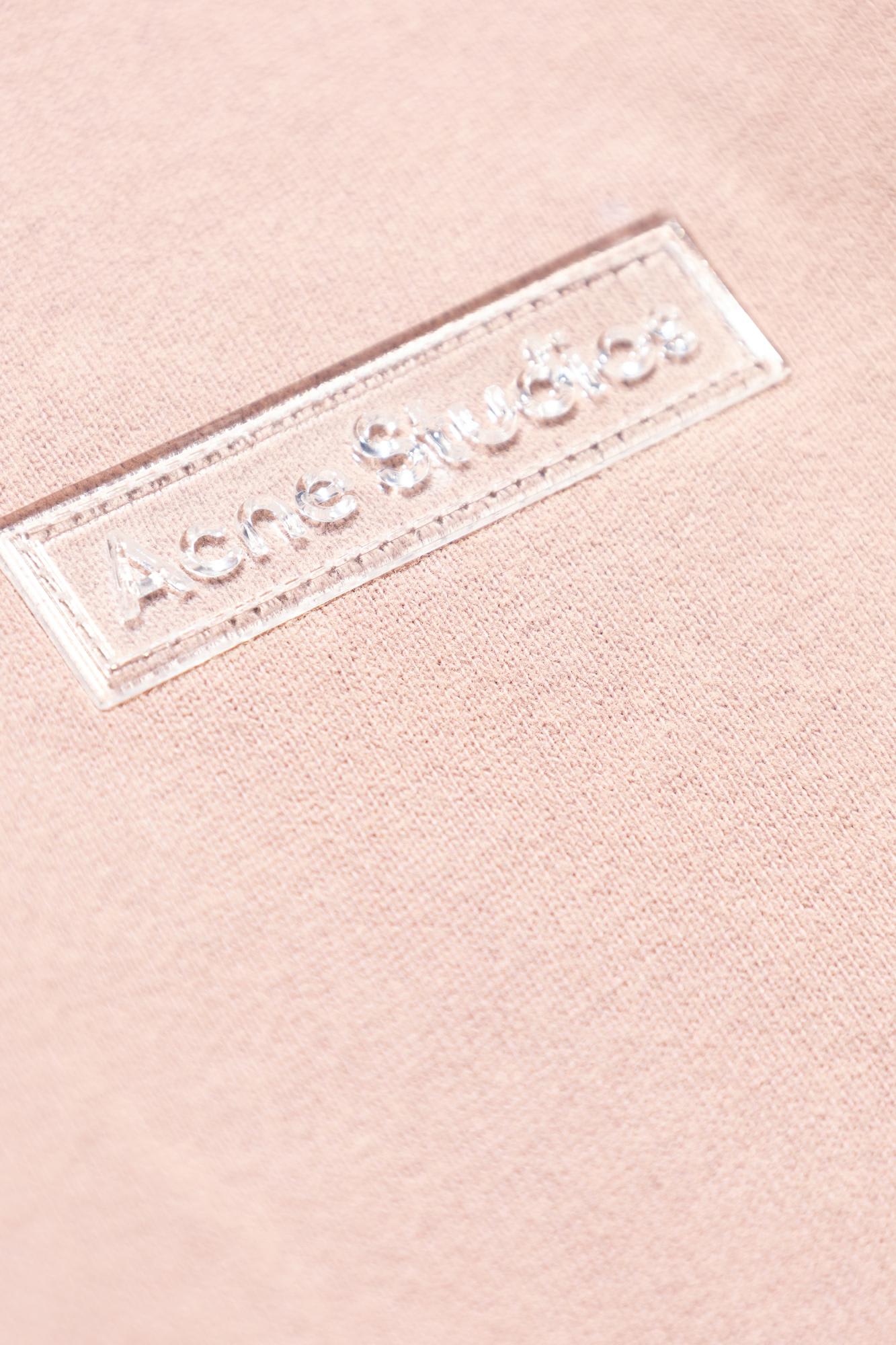 Acne Studios Cotton T-shirt In Pink