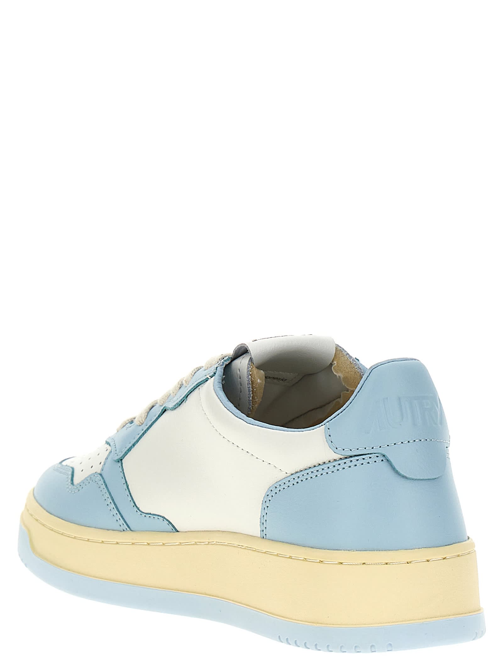 Shop Autry Medalist Sneakers In Light Blue