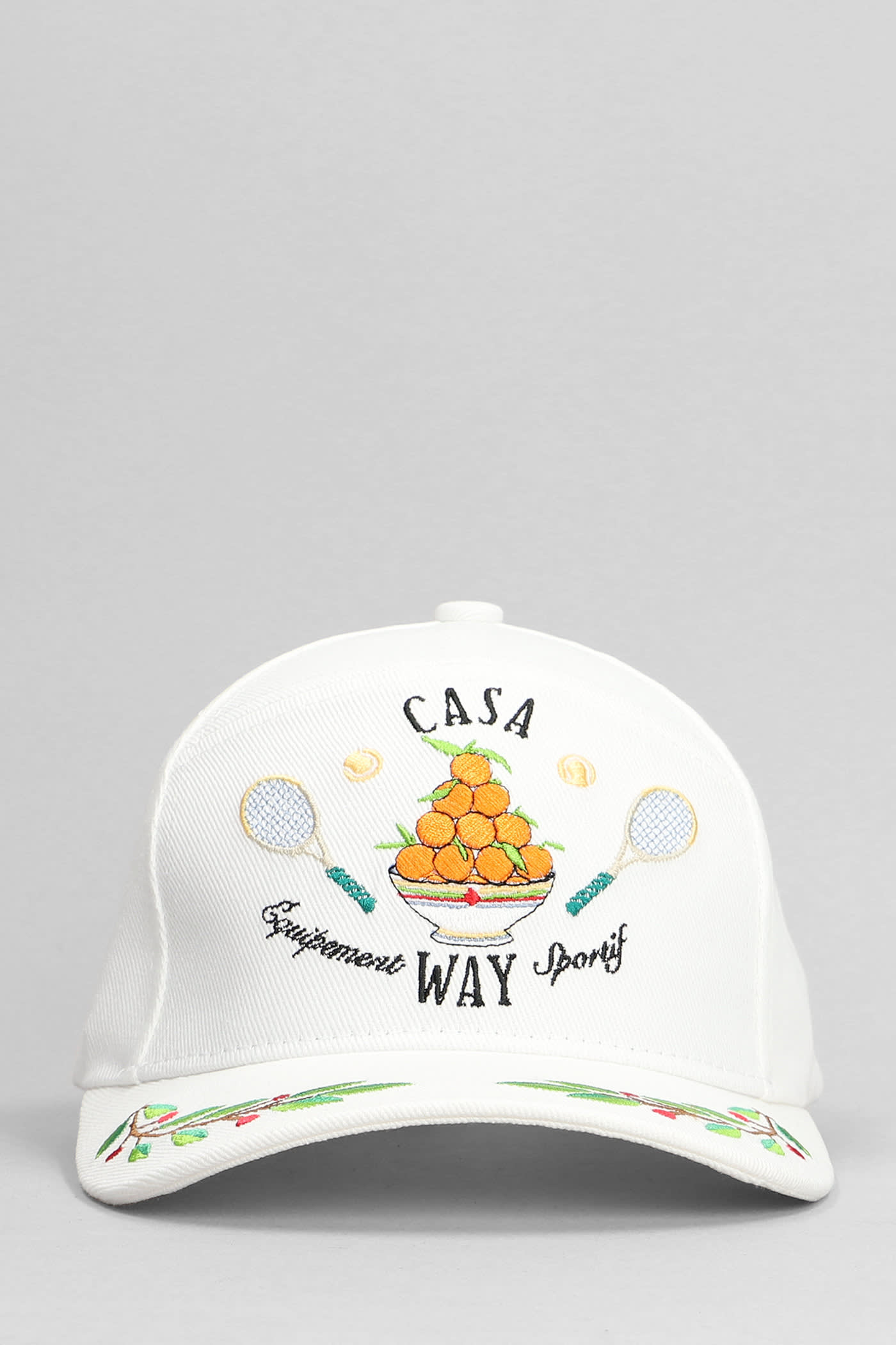 Casablanca Casa Way Laurel Embroidered Cap