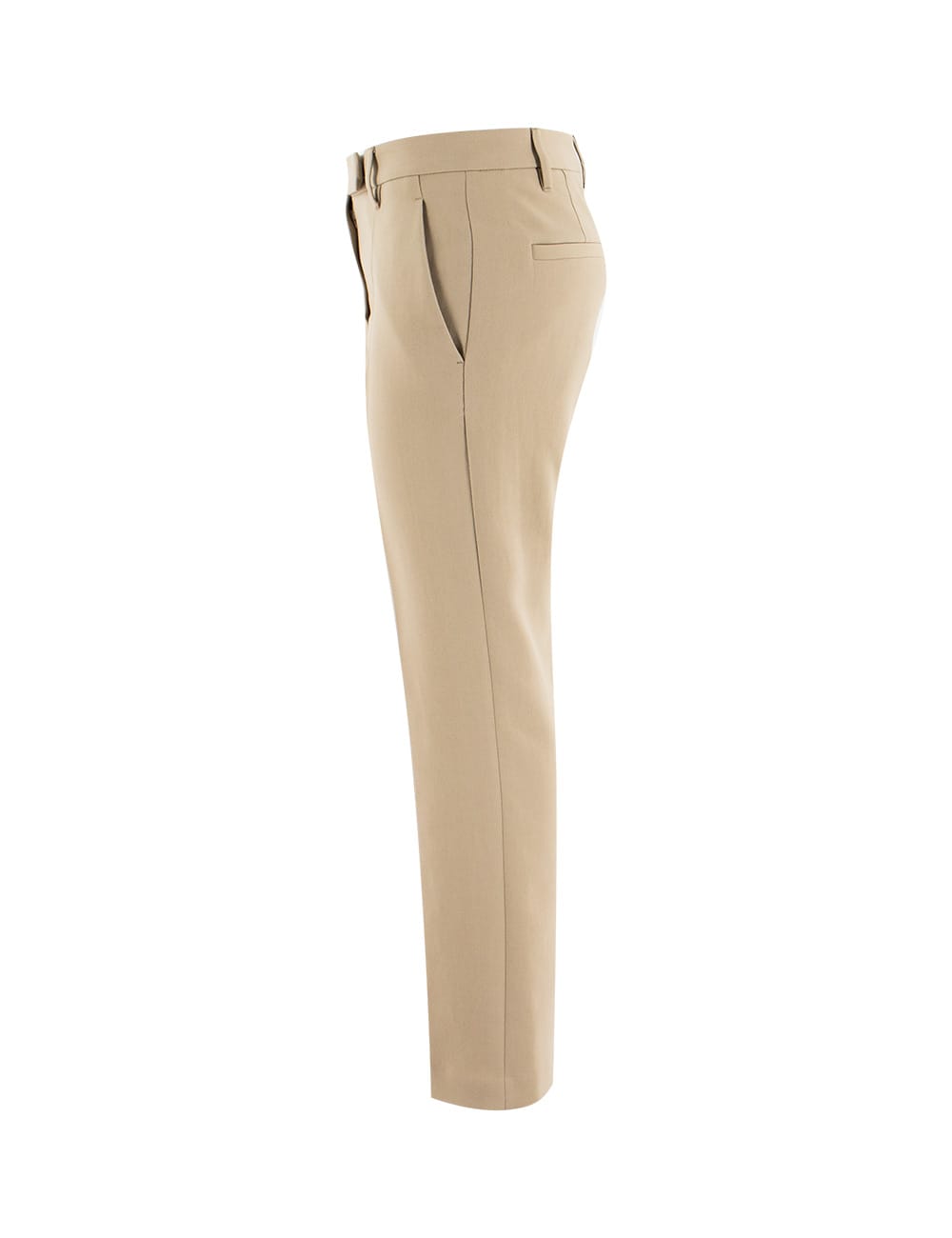 Brunello Cucinelli Trousers In Cartone