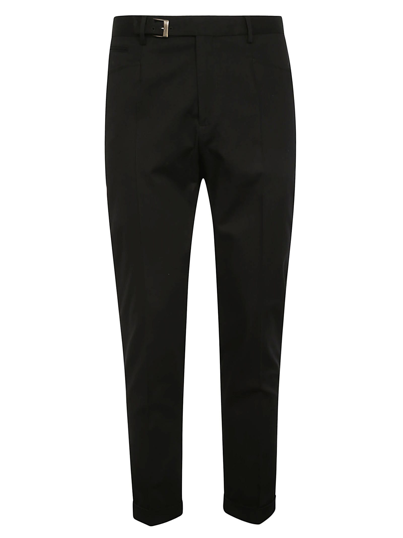 Dolce & Gabbana Cropped Trousers In Black