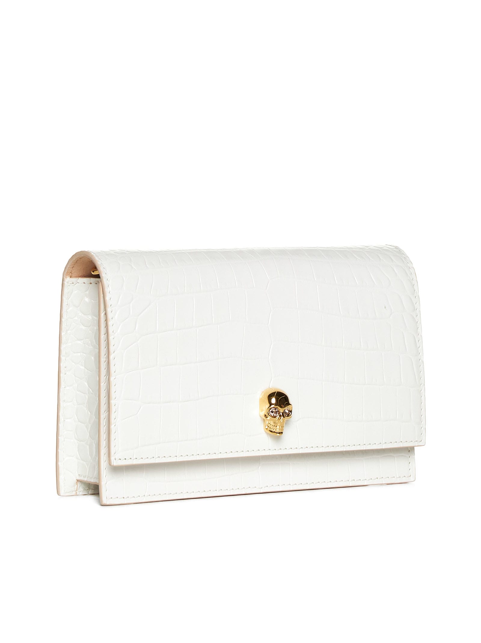 Alexander Mcqueen Shoulder Bag In Deep Ivory