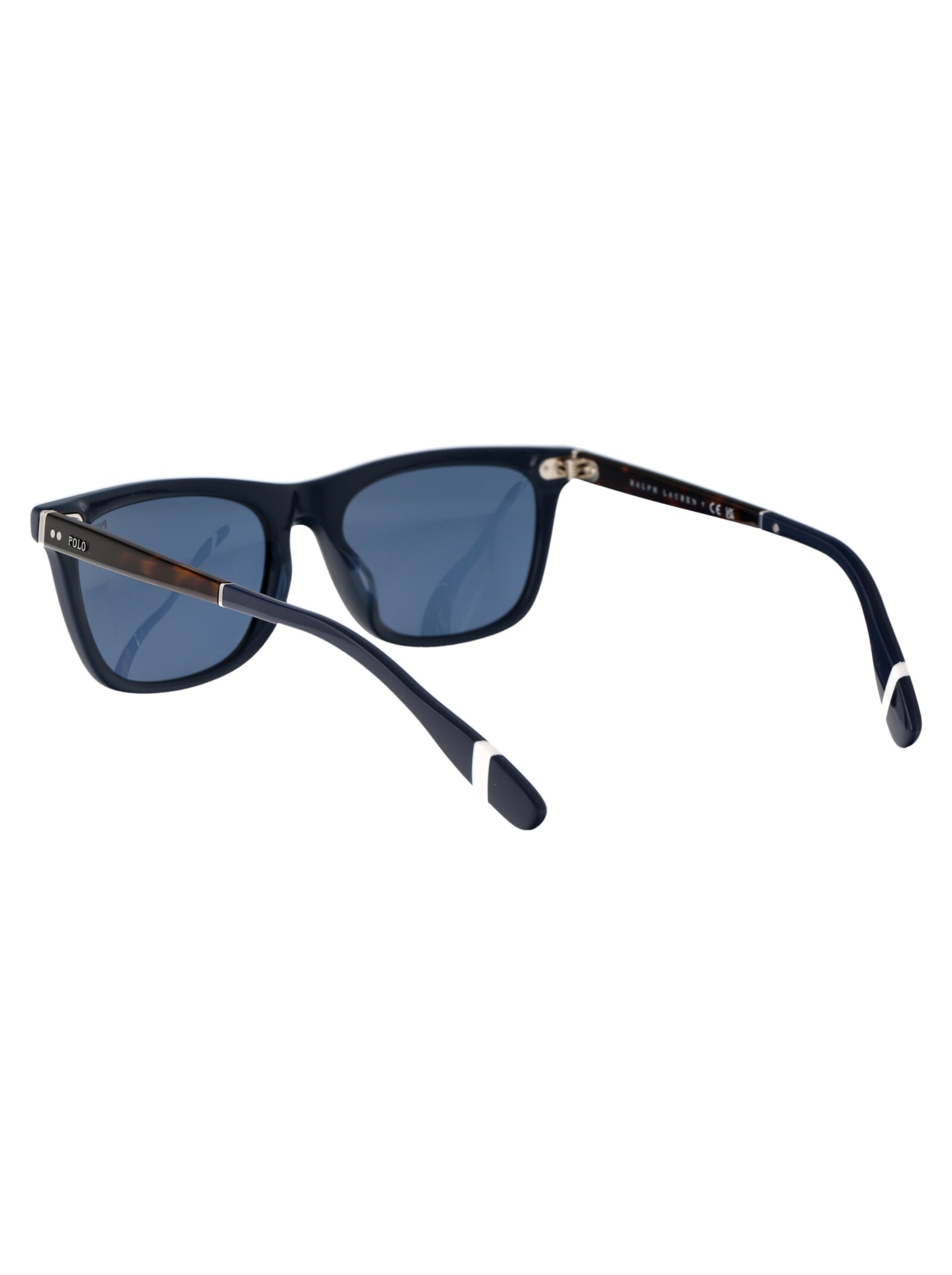 Shop Polo Ralph Lauren 0ph4205u Sunglasses In 546580 Shiny Navy Blue