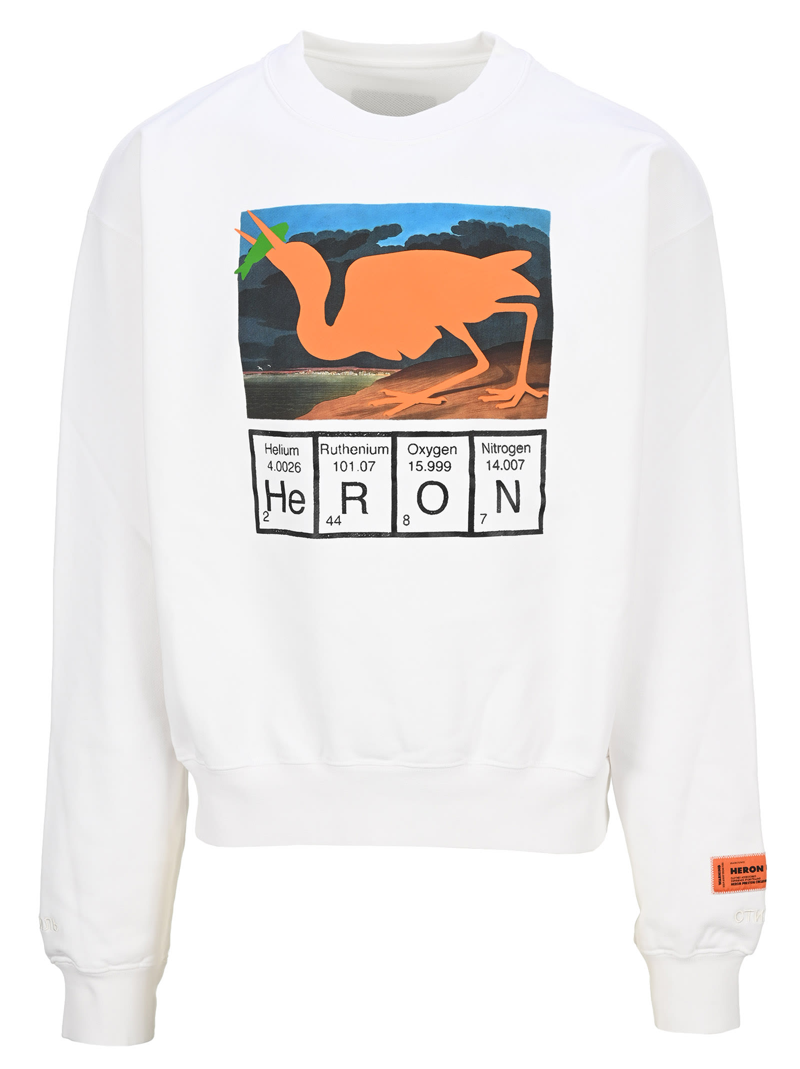 Heron Preston Periodic Heron Logo Sweatshirt
