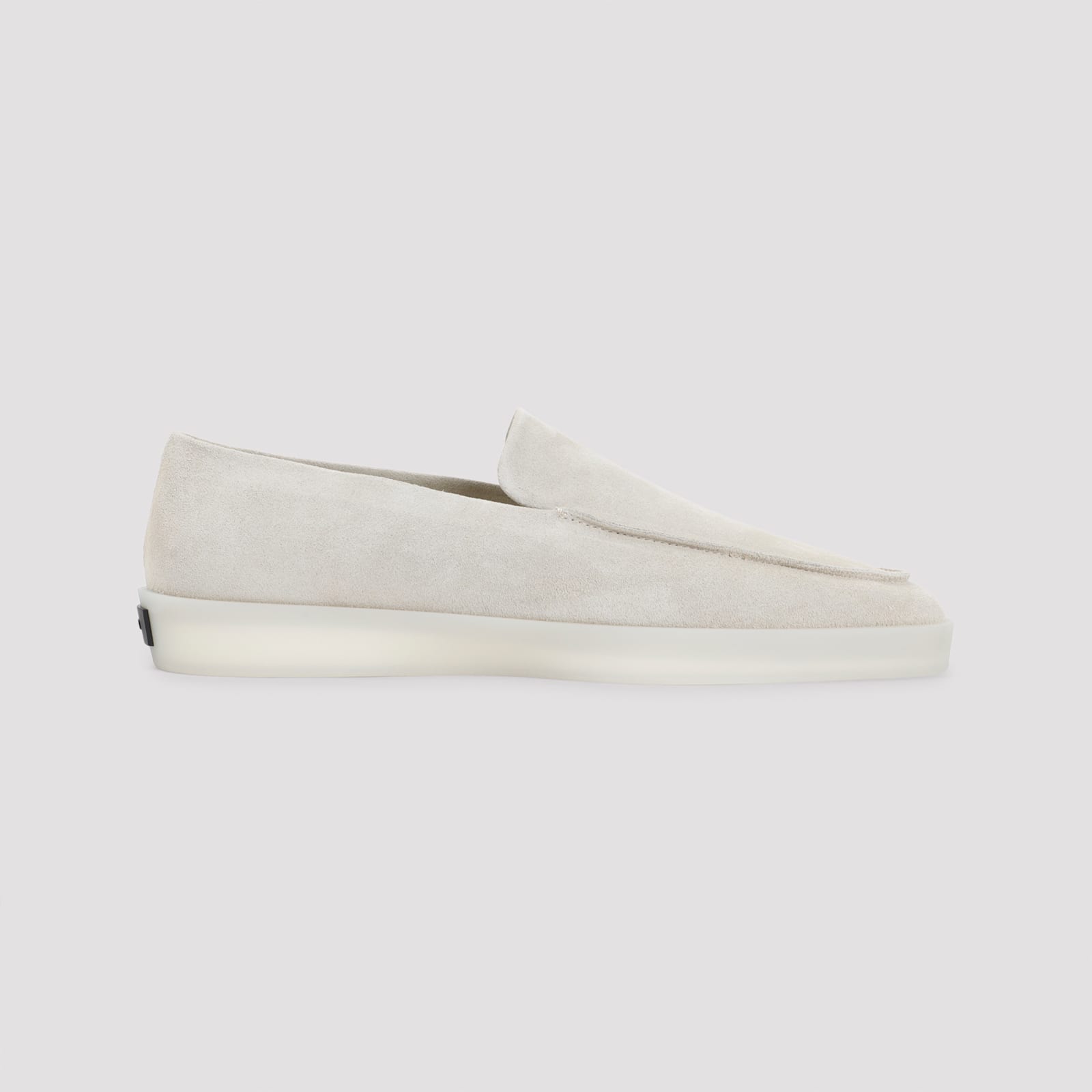 Fear Of God Off White Slip On Loafers In Neutral