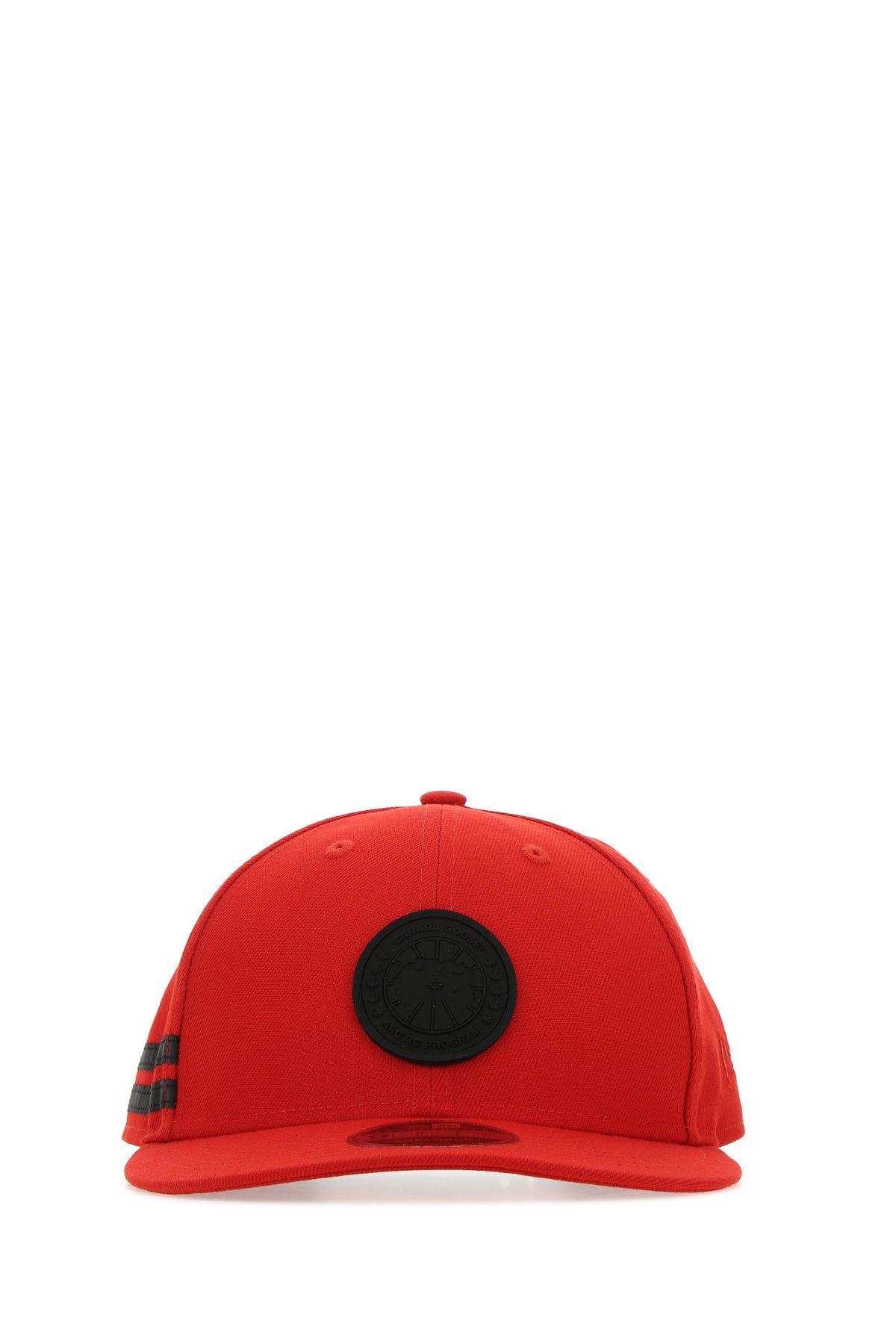 Shop Canada Goose Red Polyester Arctic Baseball Cap