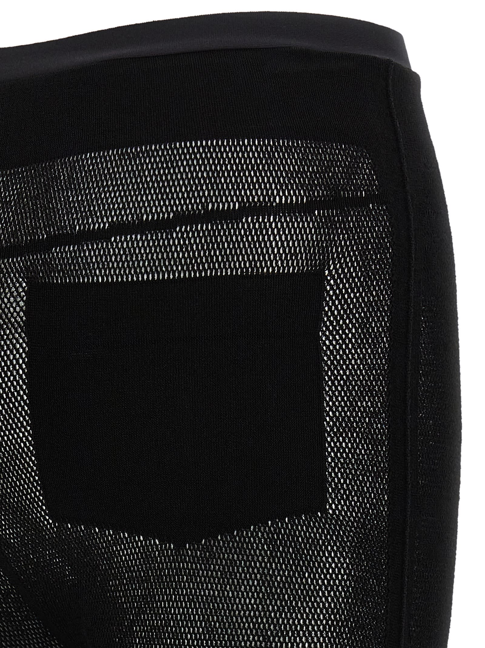 Issey Miyake Seen Unseen Ap Leggings In Black