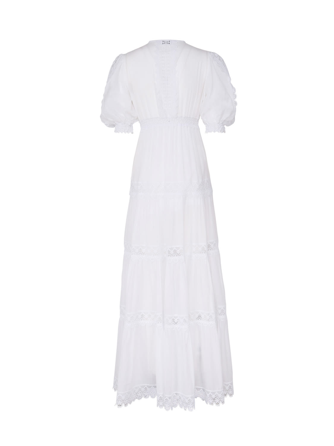 Shop Charo Ruiz Nadine Longdress In White