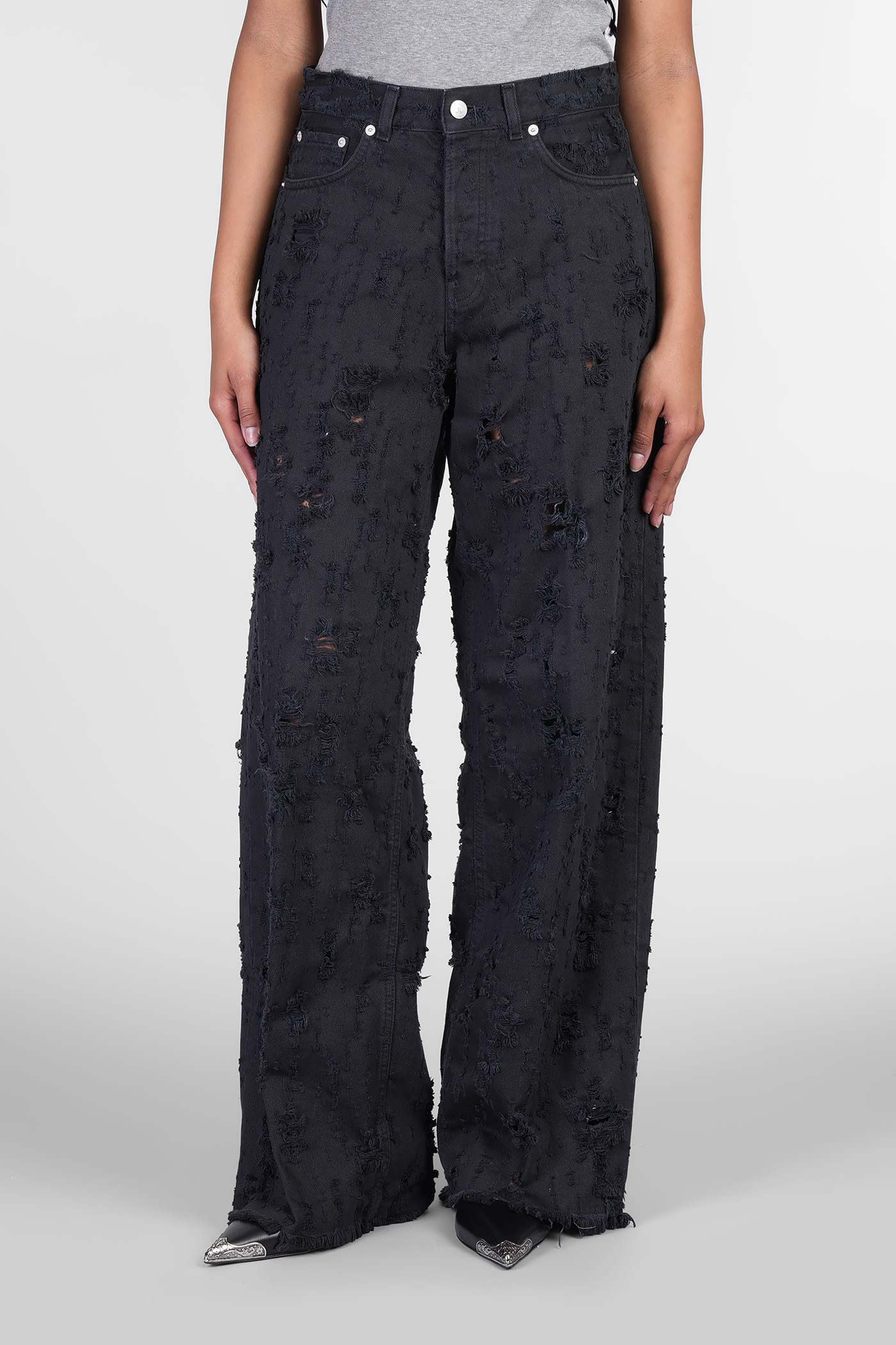 Bethany Jeans In Petroleum Cotton