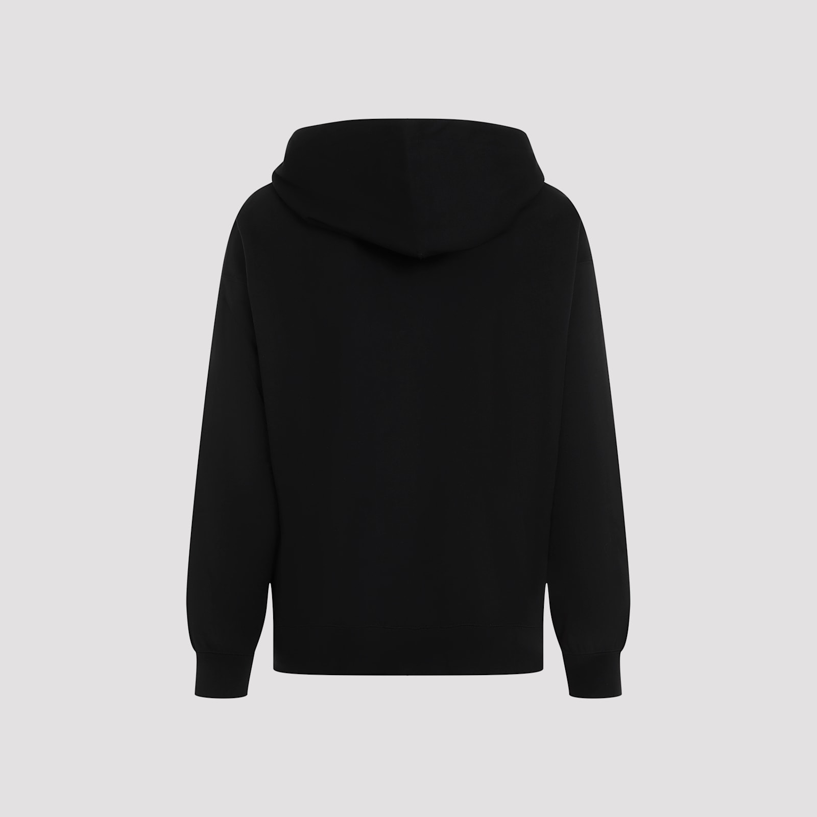 Shop Y-3 Logo Zip Hoodie In Black