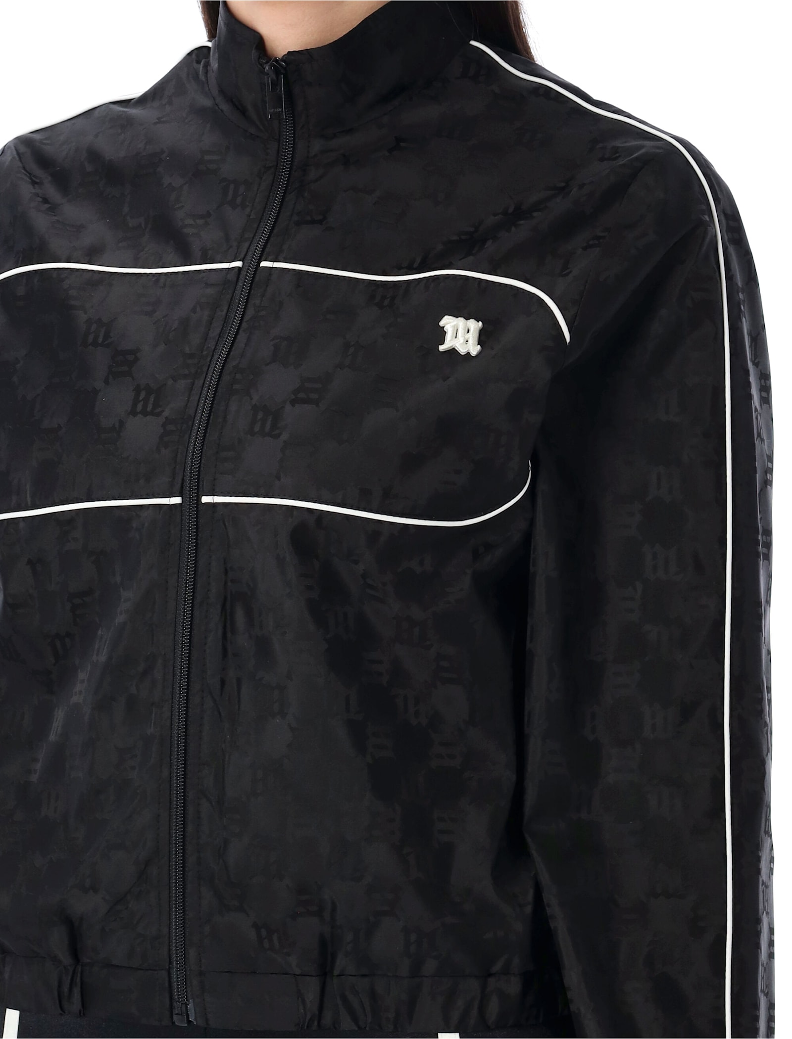 Misbhv Monogram Windbreaker In Black