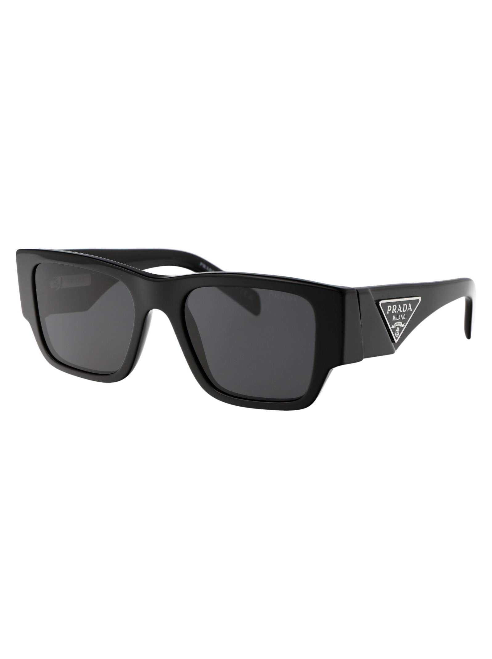 Prada 0pr 10zs Sunglasses In Black