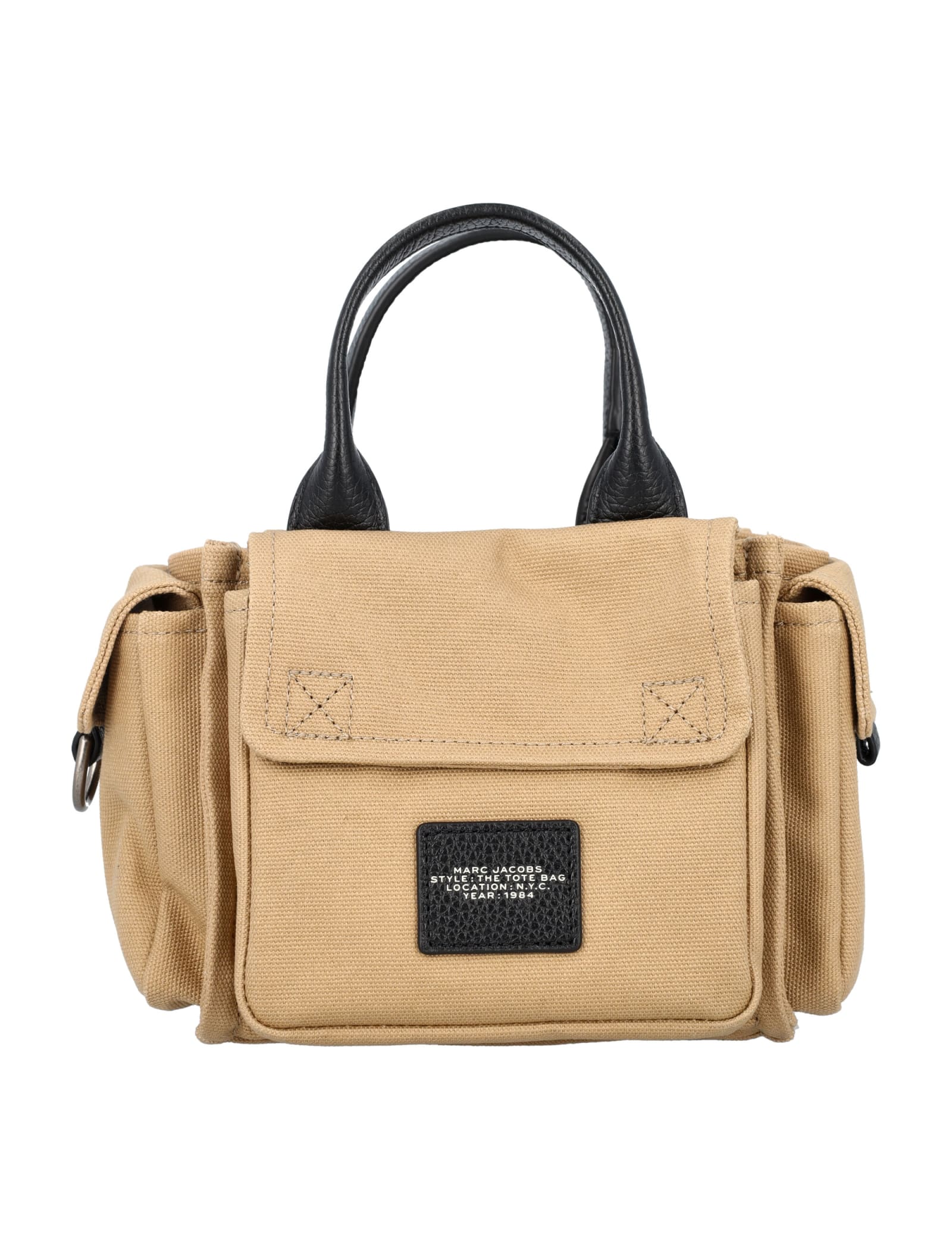 Marc Jacobs The Mini Pocket Tote Bag In Camel