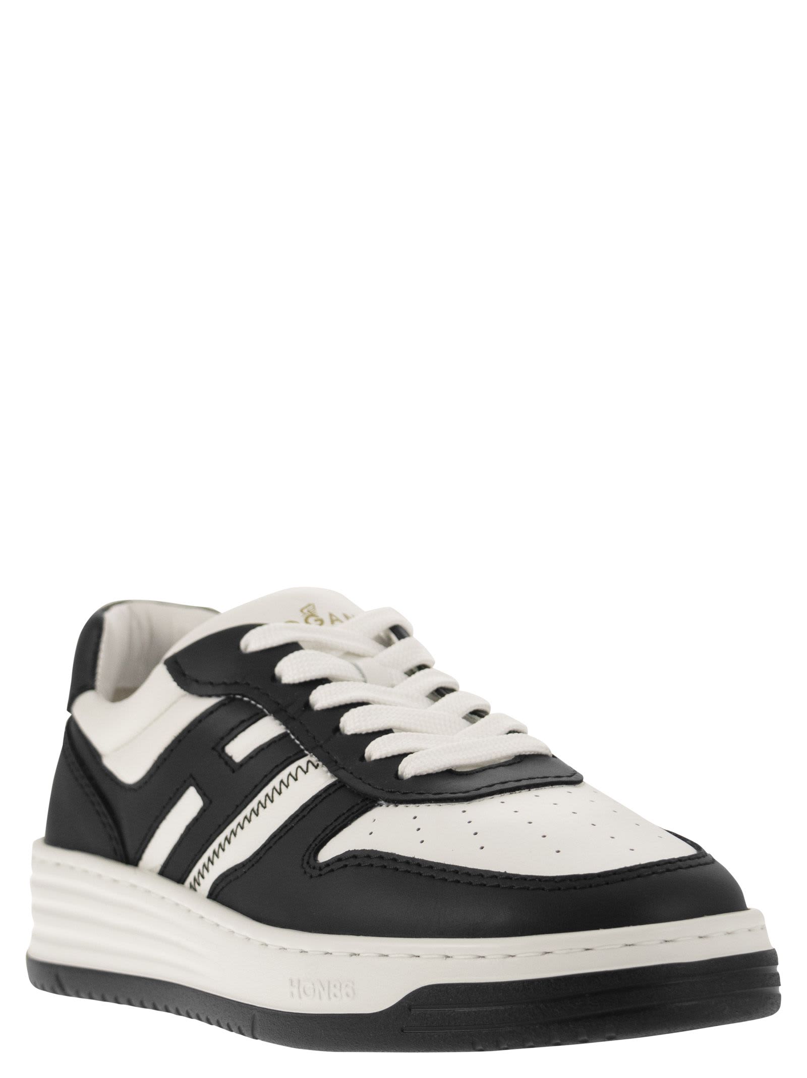 Shop Hogan Sneakers H630 In White/black