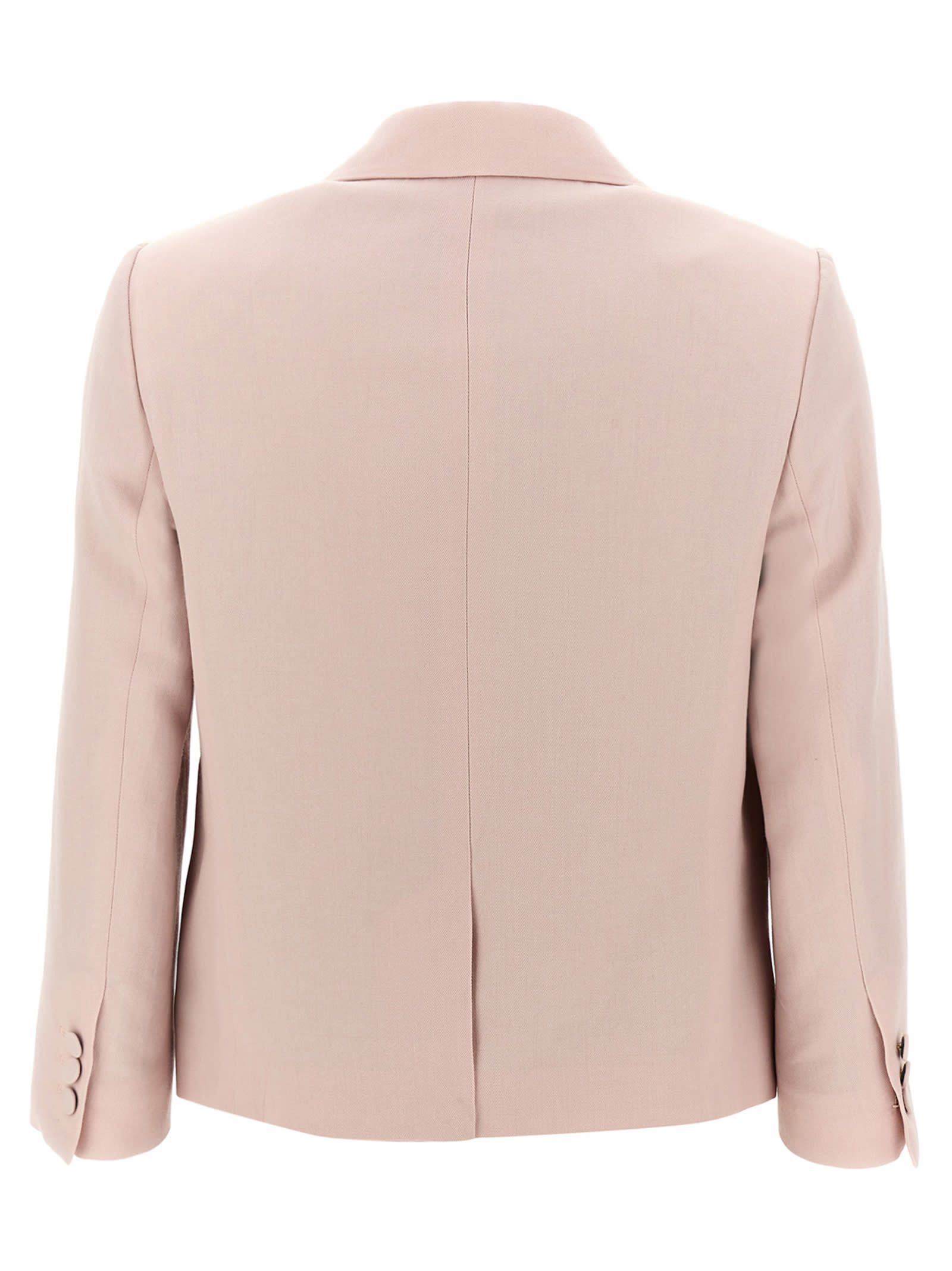 Dries Van Noten Pink Bamis Blazer In Pink