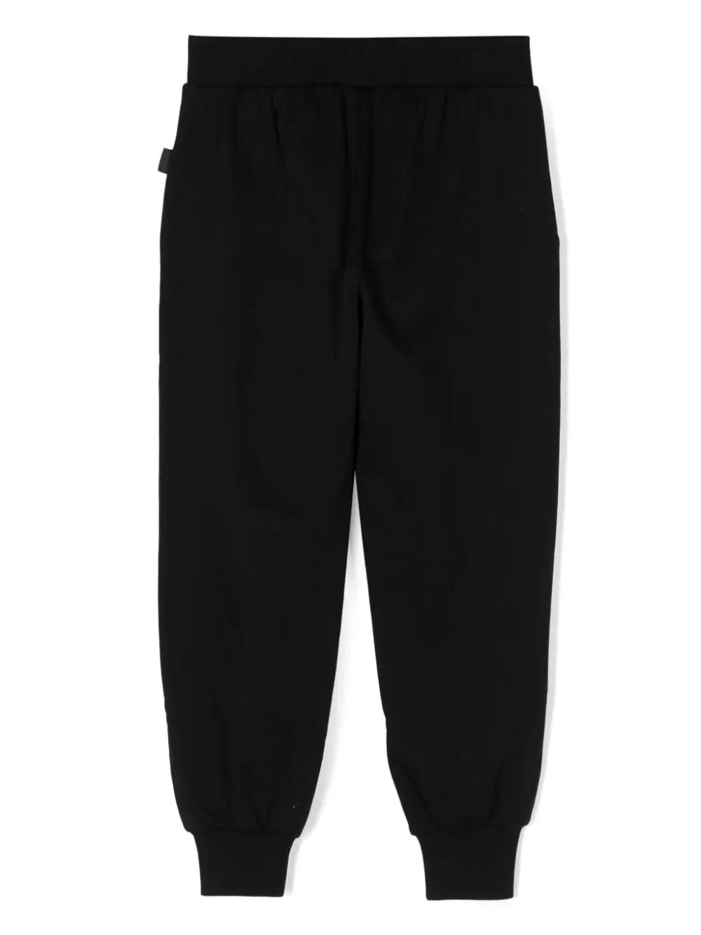 Shop Gcds Mini Printed Trousers In Nero/black