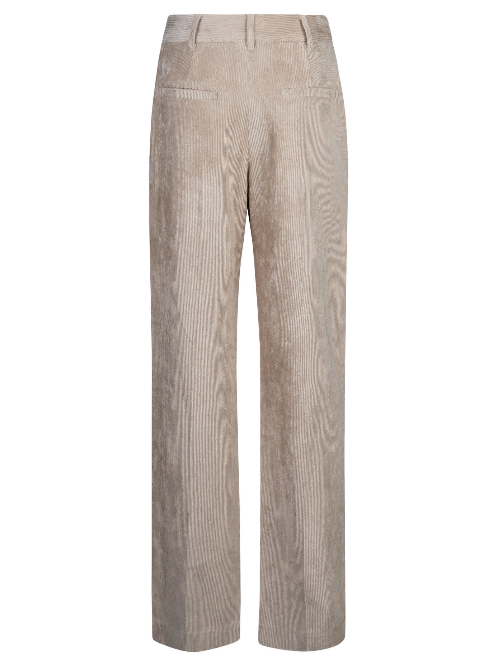 Shop Brunello Cucinelli Straight Leg Knit Trousers