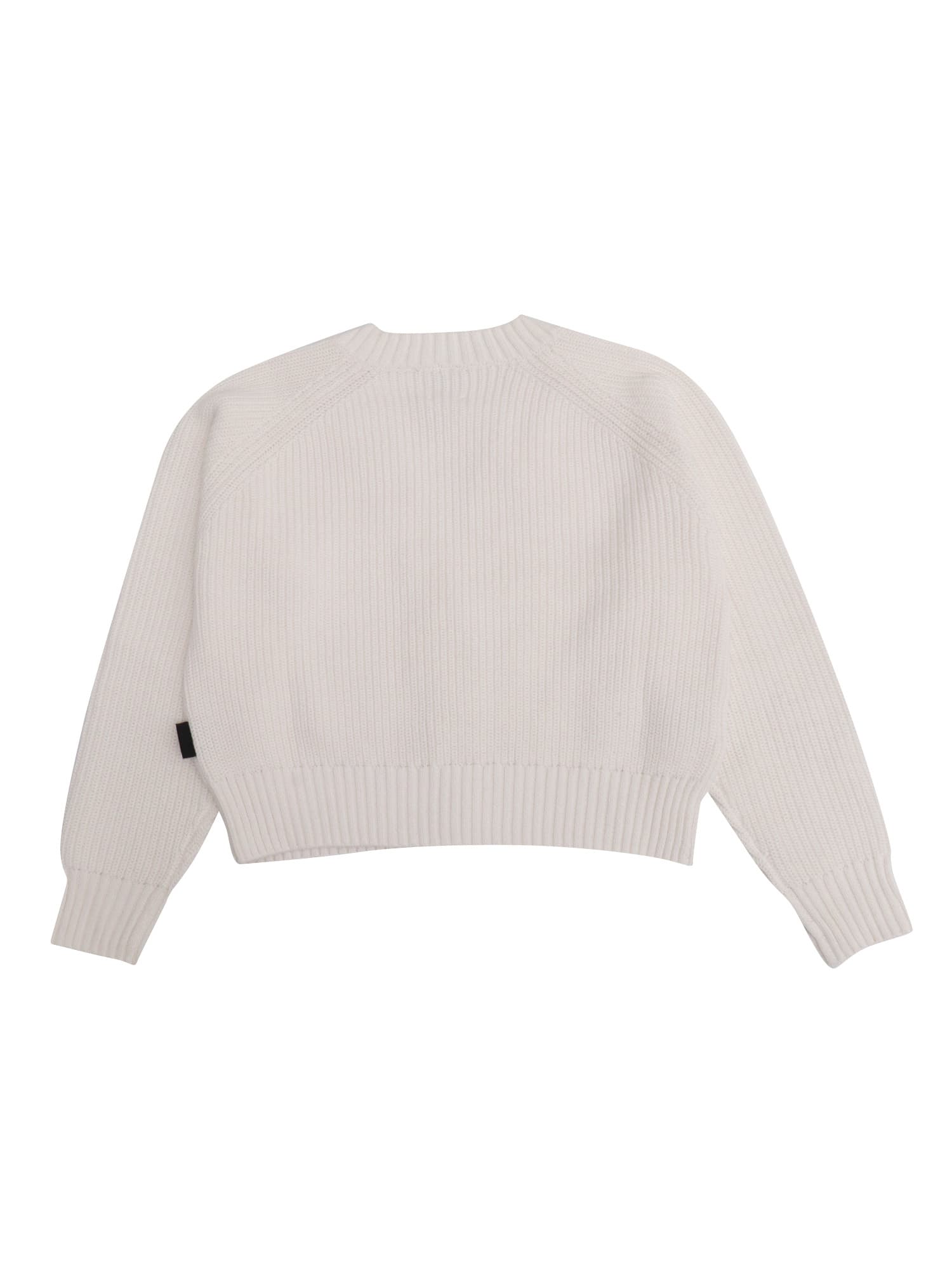 Shop Aspesi Sweater In White