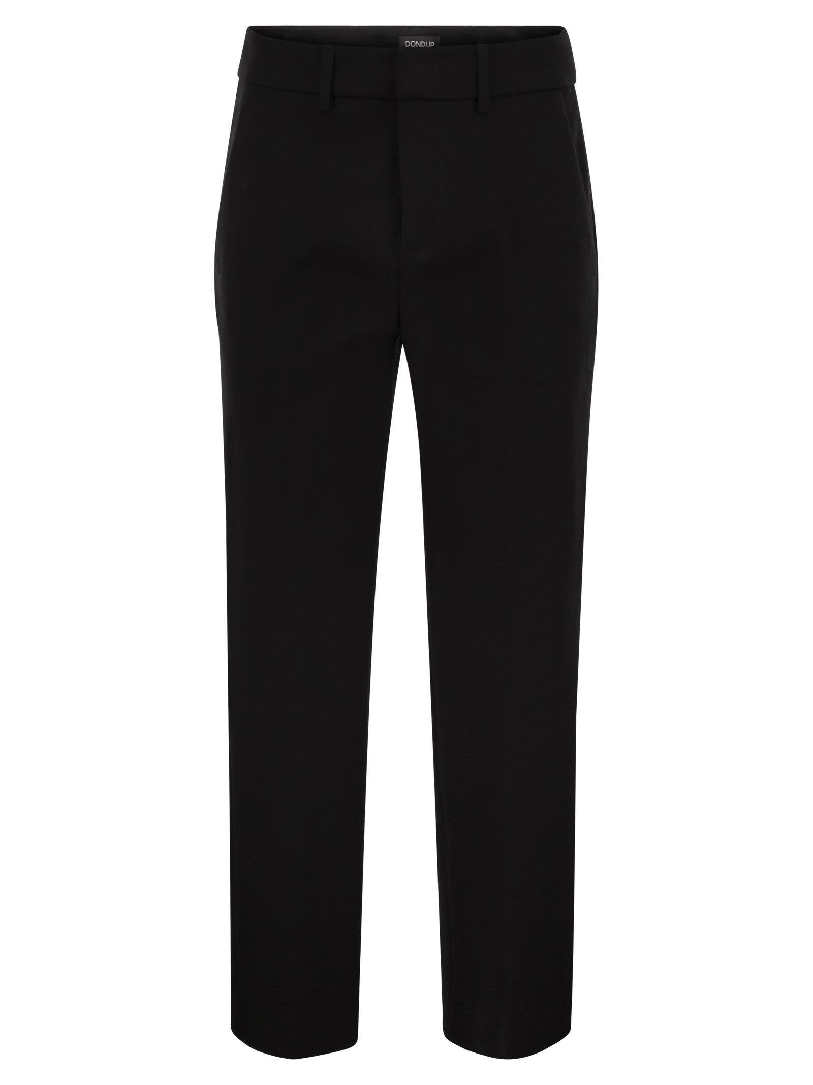 Loose Cropped Jersey Trousers - Meli