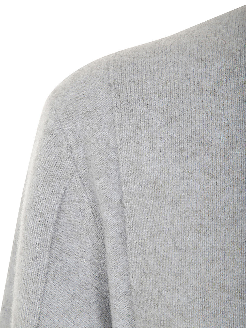 Shop Zegna Wool And Cashmere Crew Neck In Light Blue Shetland