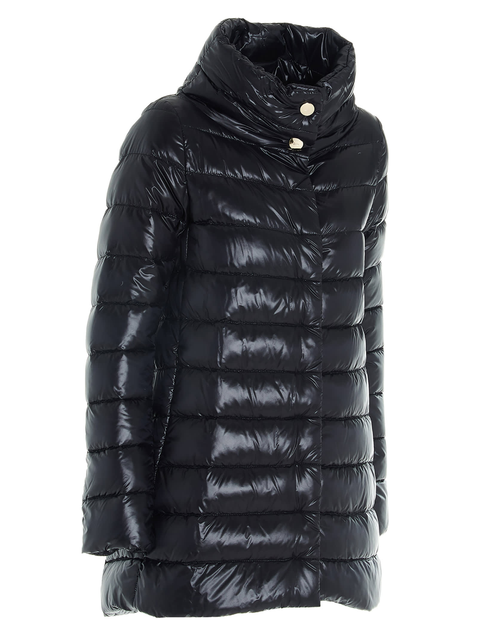 Shop Herno Amelia Jacket In Black