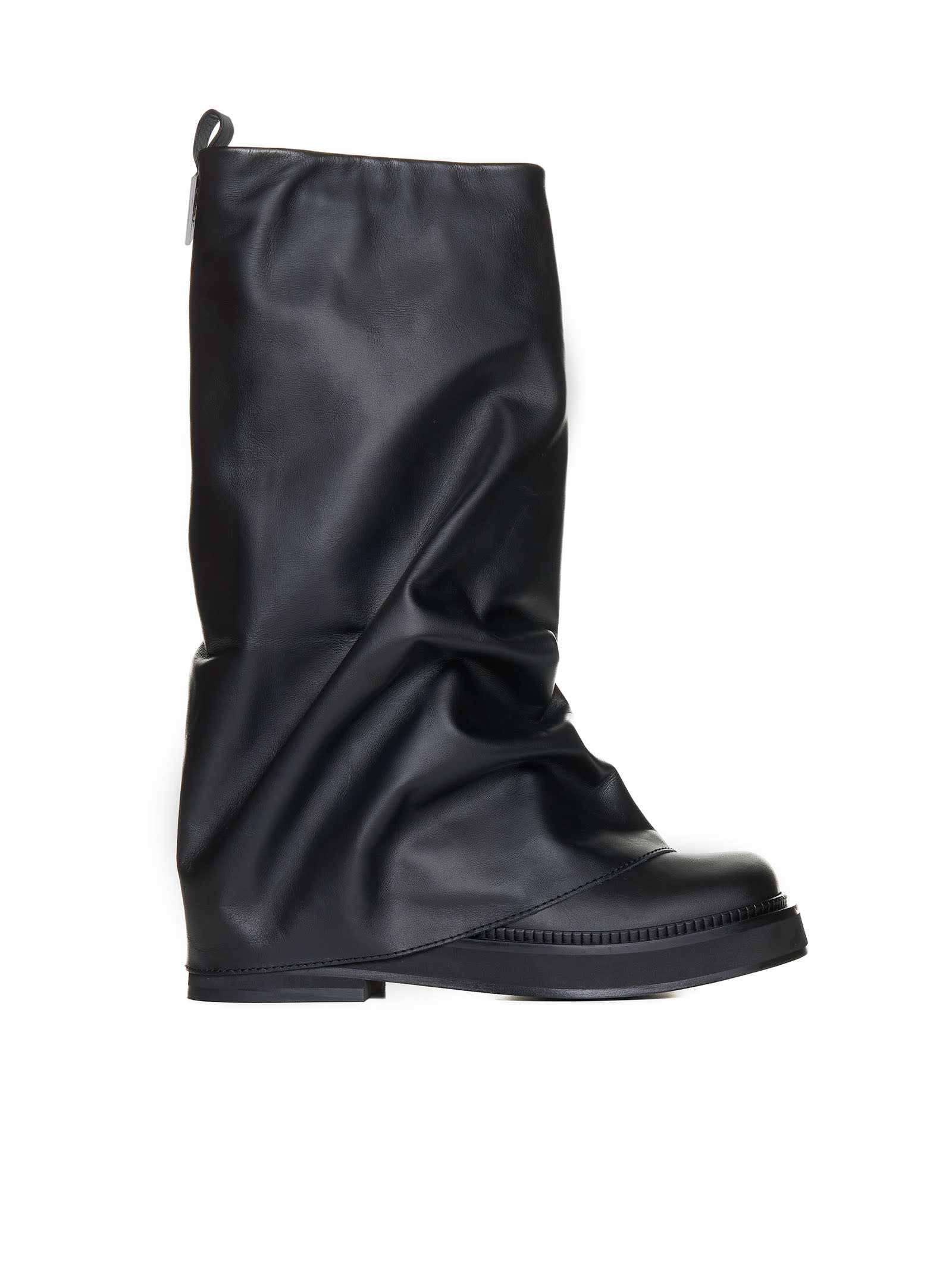 Shop Attico Boots In Black
