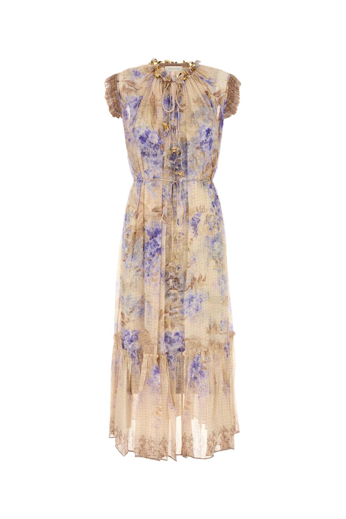 Zimmermann Printed Viscose Dawining Dress