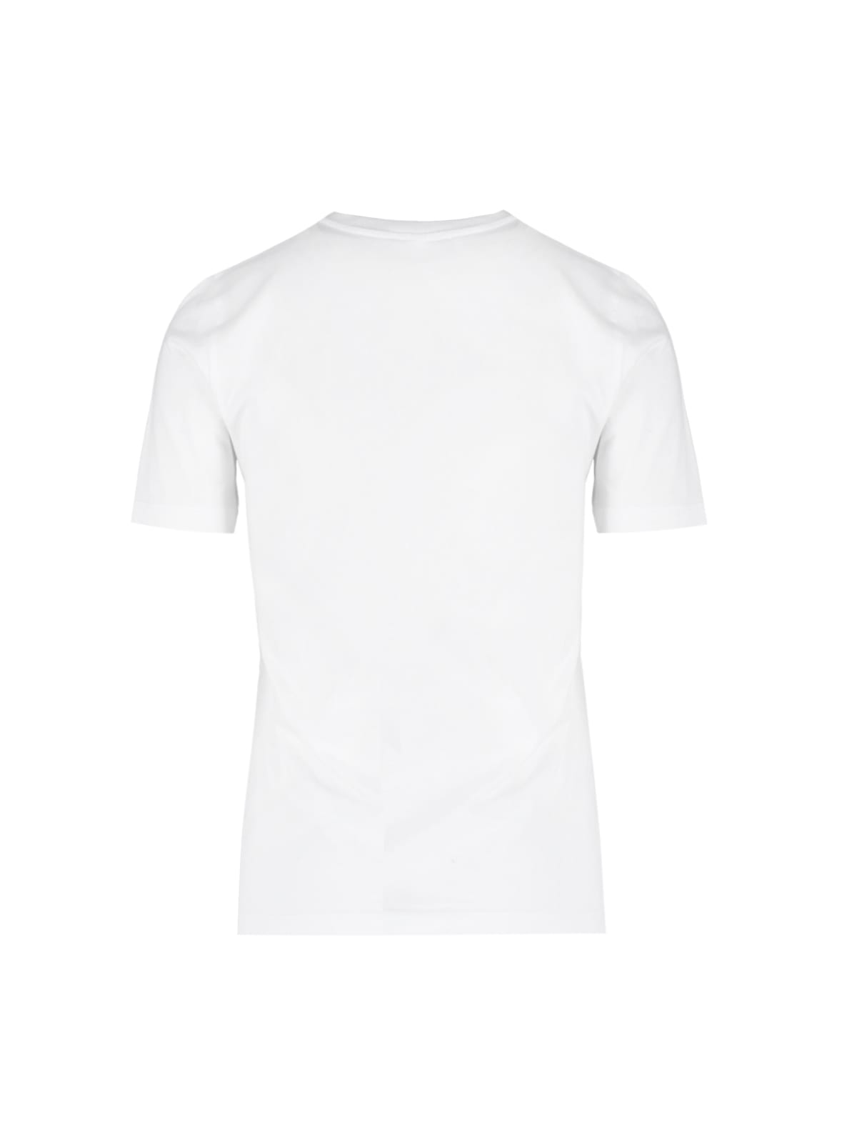 Shop Mm6 Maison Margiela Logo T-shirt In White