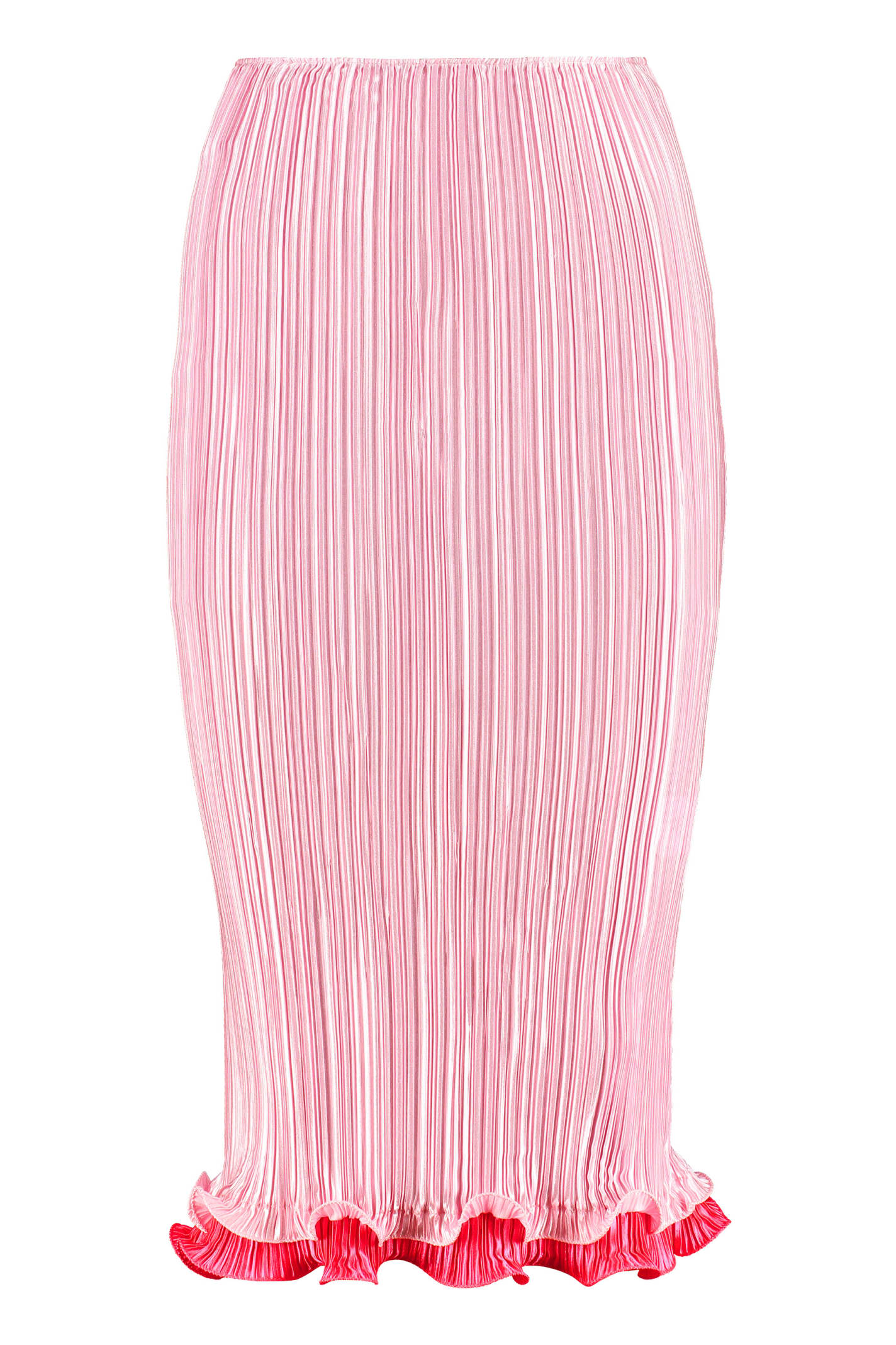 Versace Pleated Pencil Skirt